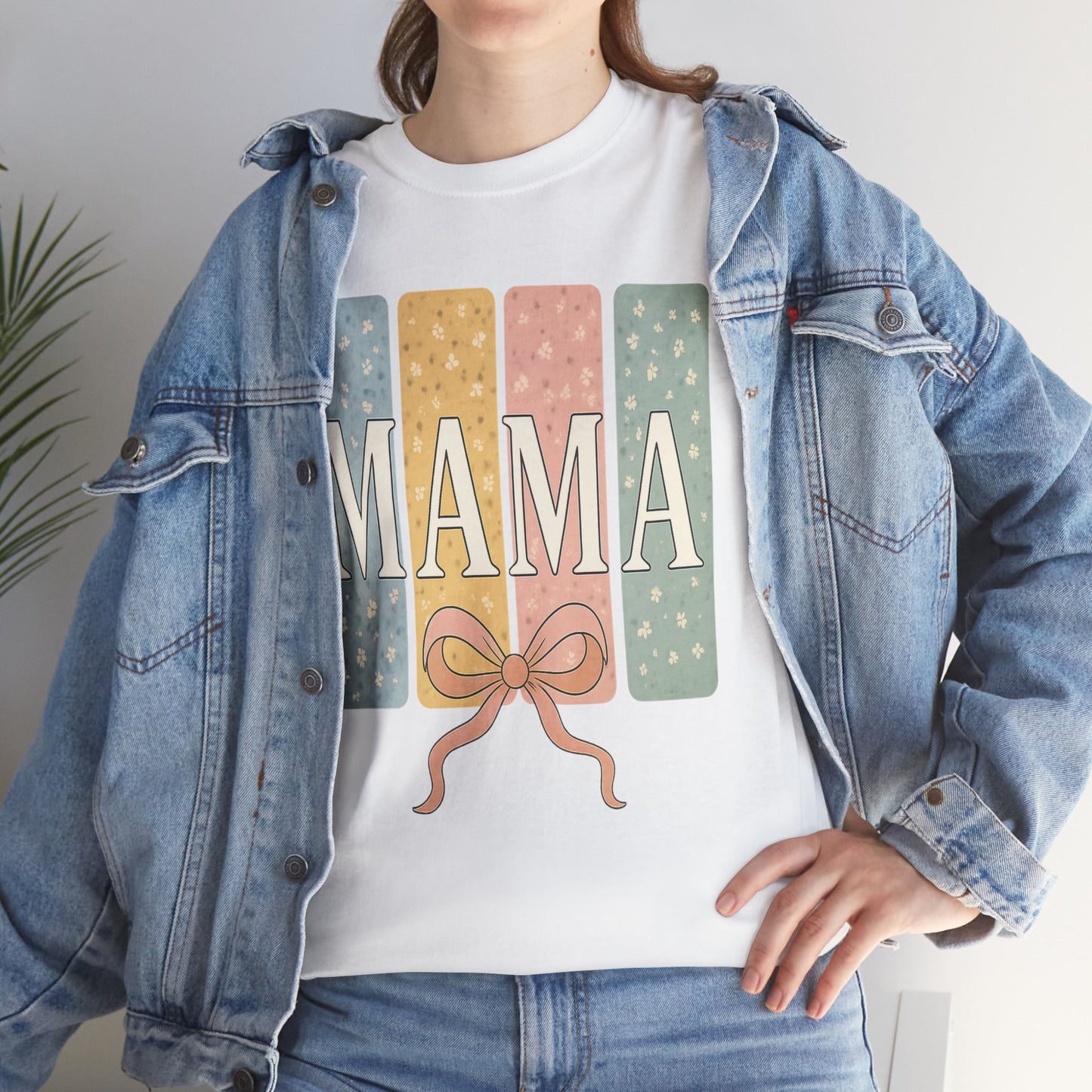 Mama Daisy Stripes Bow Coquette