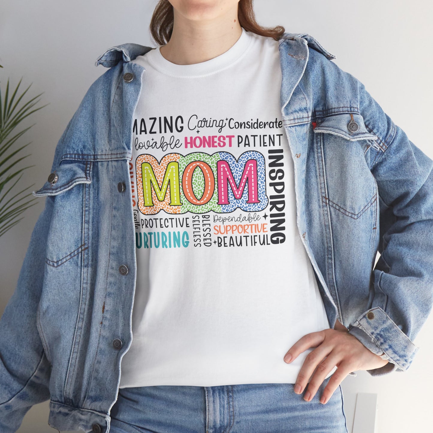 Mom Honest, caring, loving, beautiful, protective, forgiving...