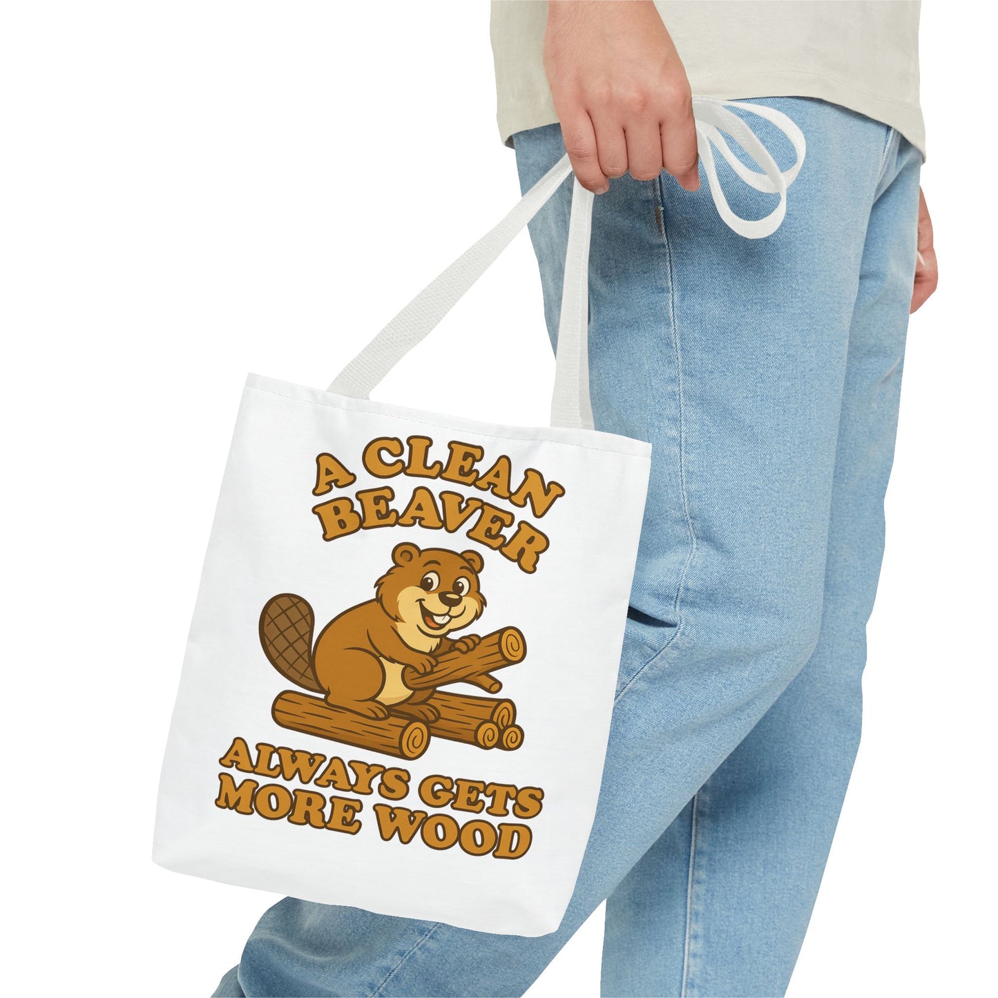 A Clean Beaver Always Gets More Wood Summer Bag