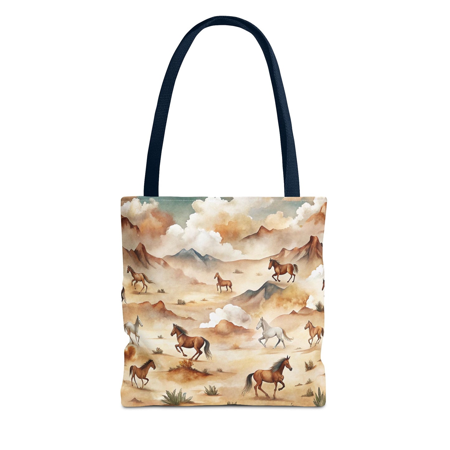 Western Wild Horses Pattern Bag