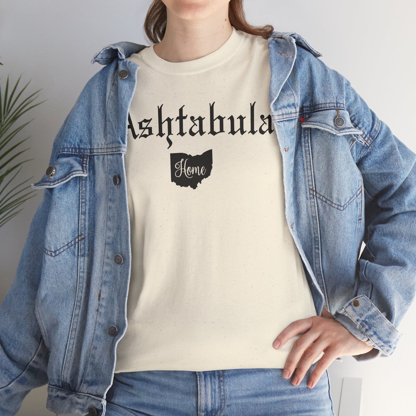 Ashtabula Home Tee Shirt, Unisex Cotton Shirt, Movie Lovers Apparel, Cozy Family Tee