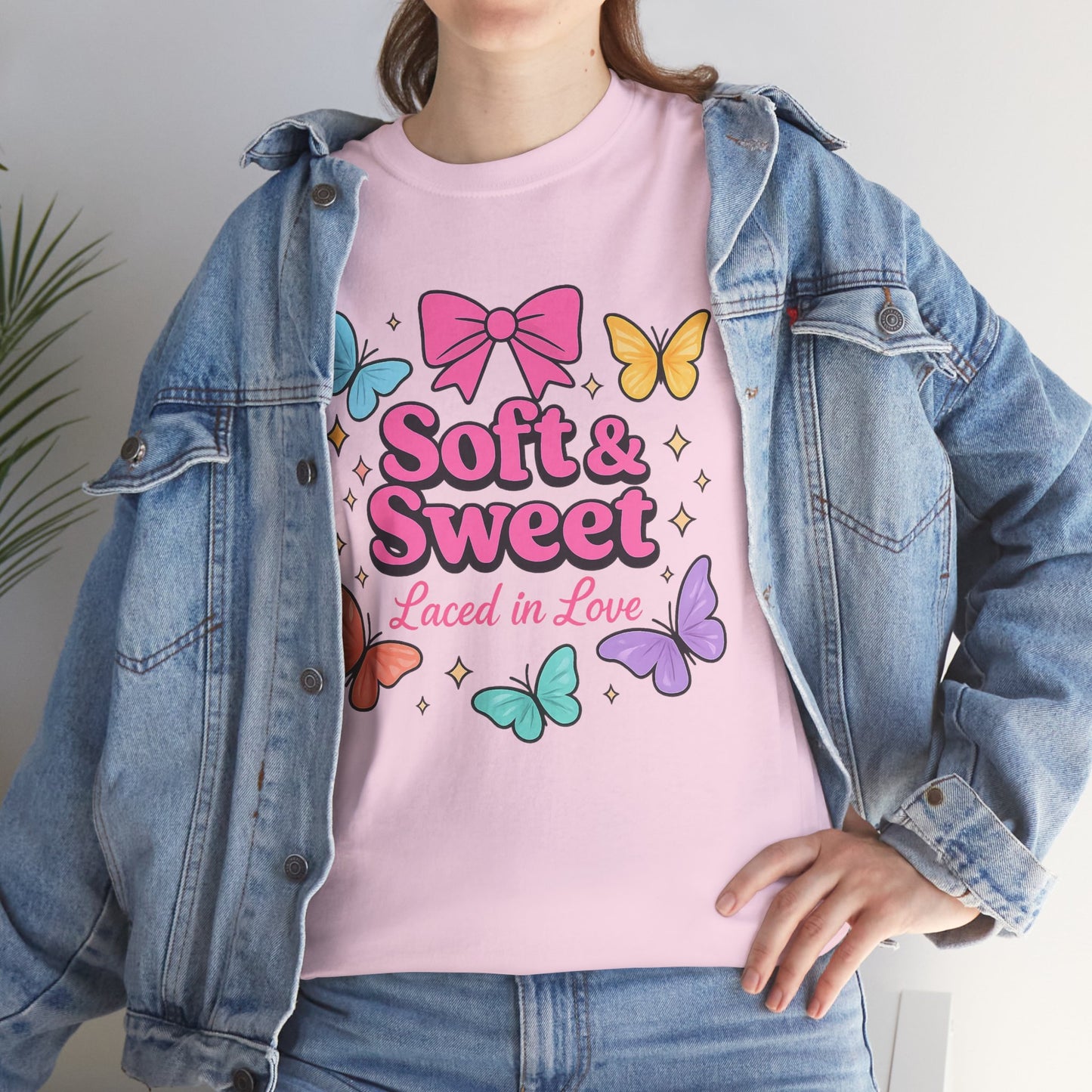 Soft and sweet, laced in love