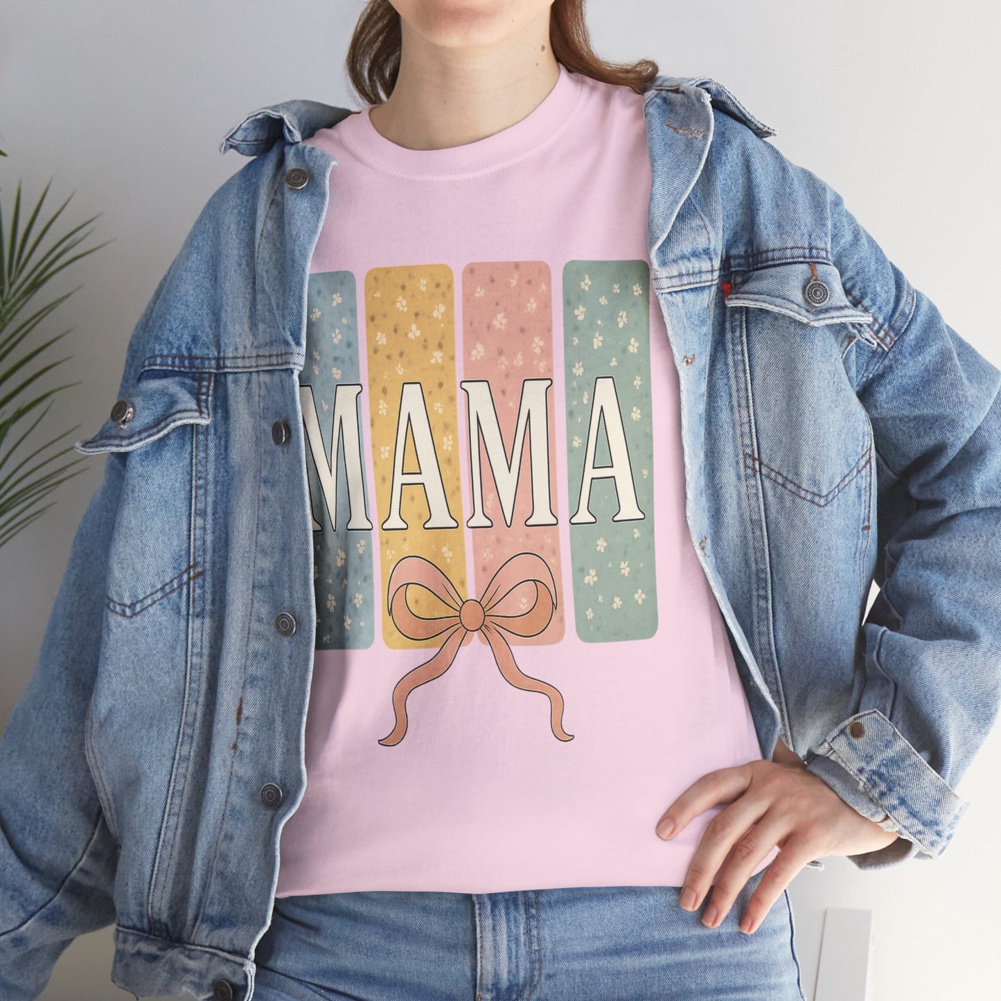 Mama Daisy Stripes Bow Coquette