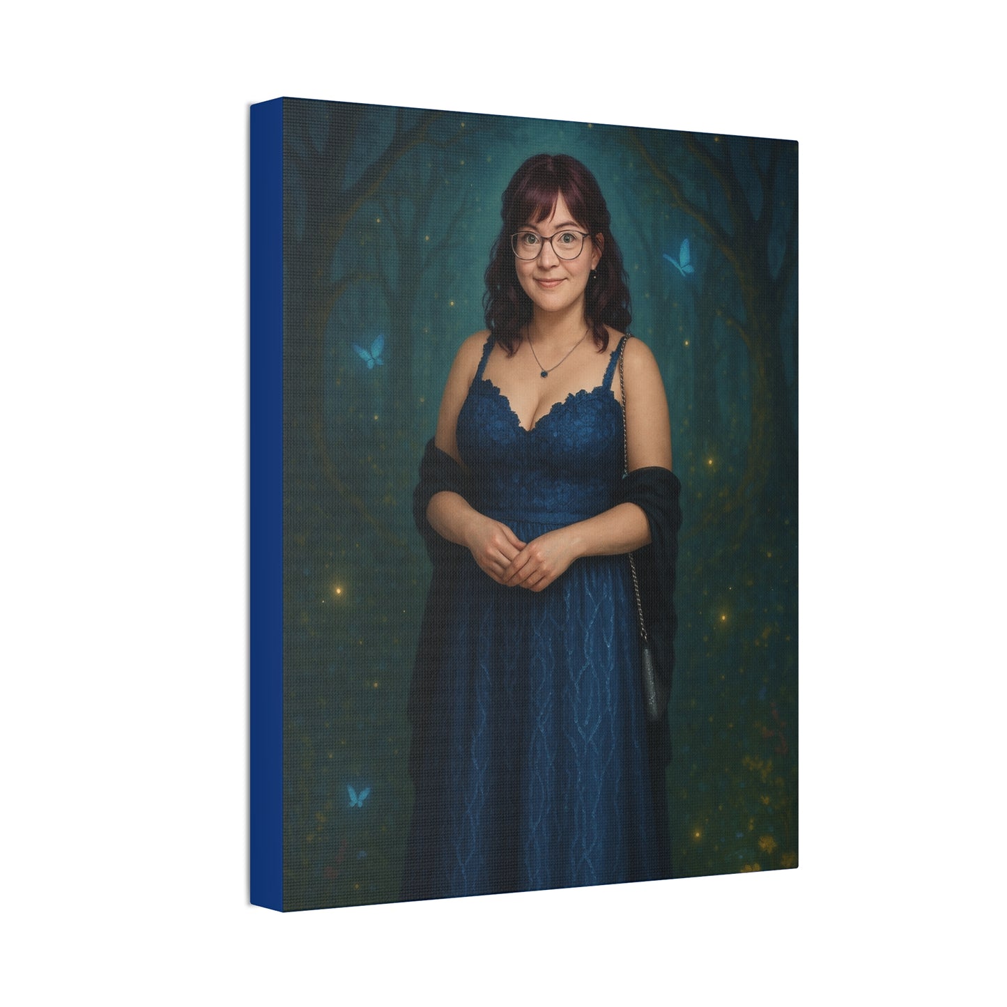 16x20 Vertical Custom Wall Art Whimsical Butterfly Canvas Art - 1.5' Stretched Wall Décor