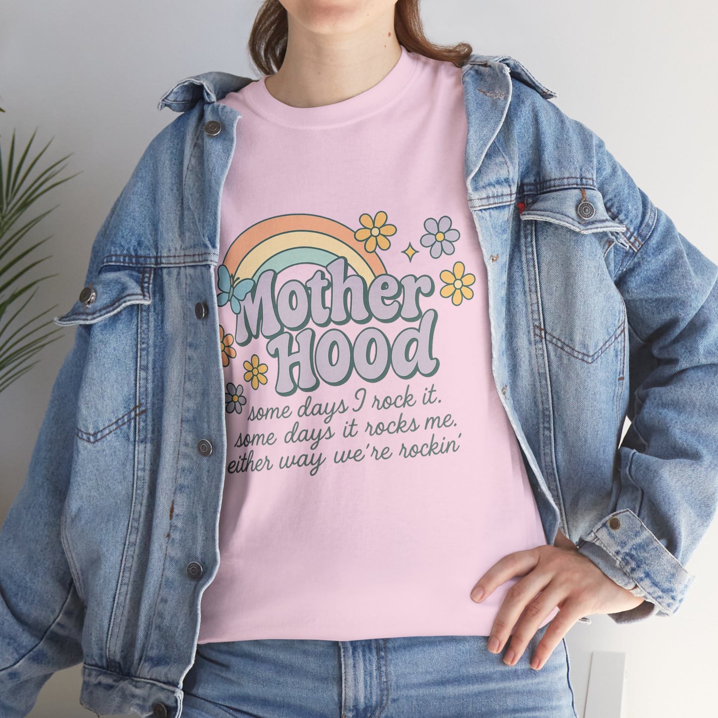 Motherhood somedays I rock it and somedays it rocks me either way we're rockin