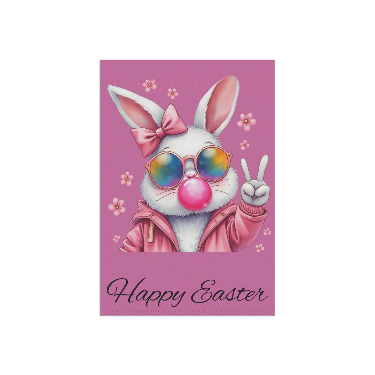 Happy Easter...Whimsical Garden Banner, Playful Outdoor Sign, Dragon Decoration, Unique Yard Art, Sarcastic Home Décor, Garden Humor