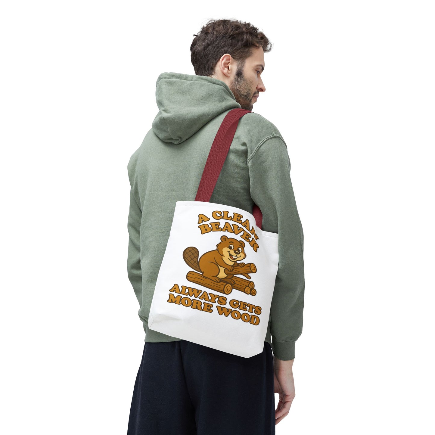 A Clean Beaver Always Gets More Wood Summer Bag