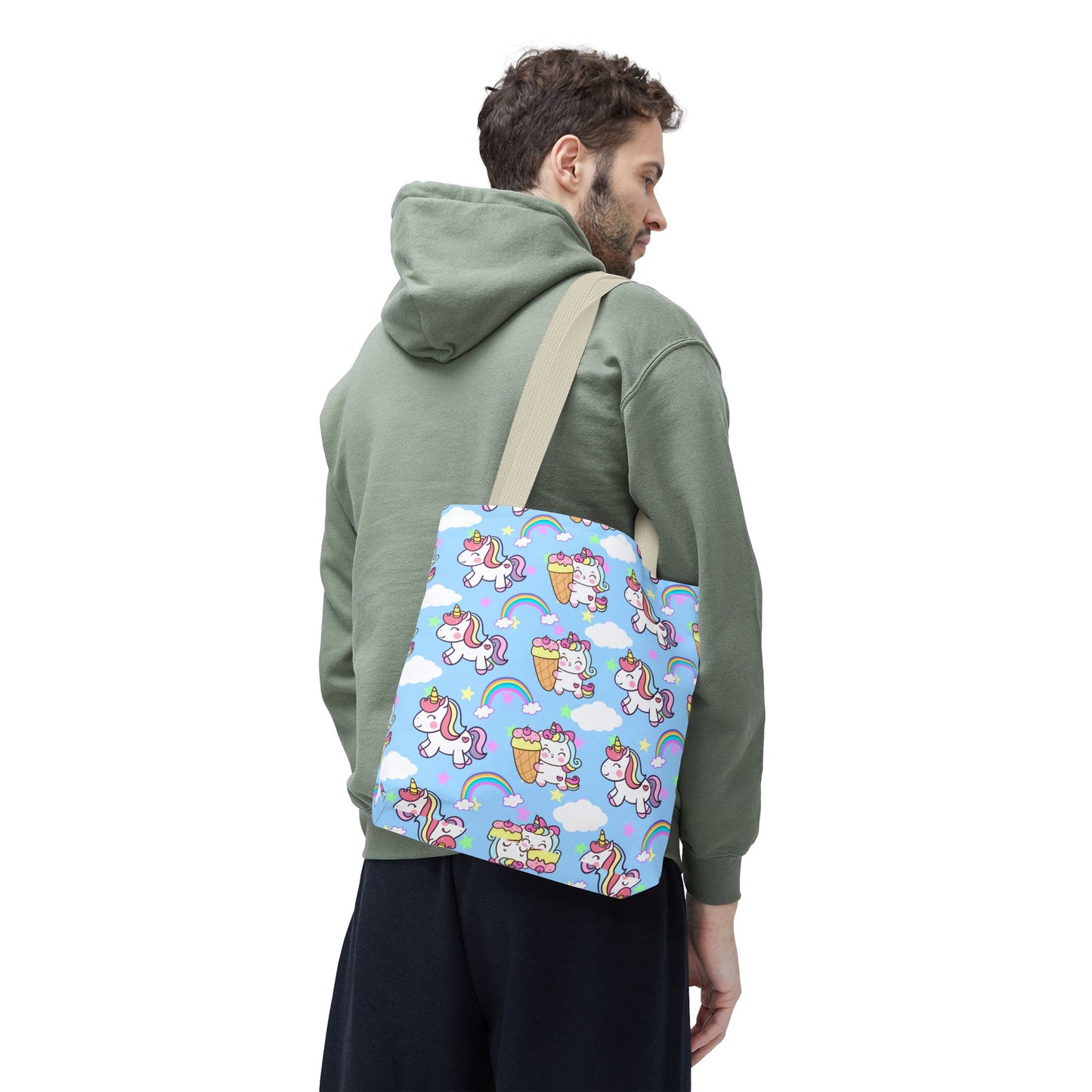 Cute Rainbow Unicorn Pattern Bag