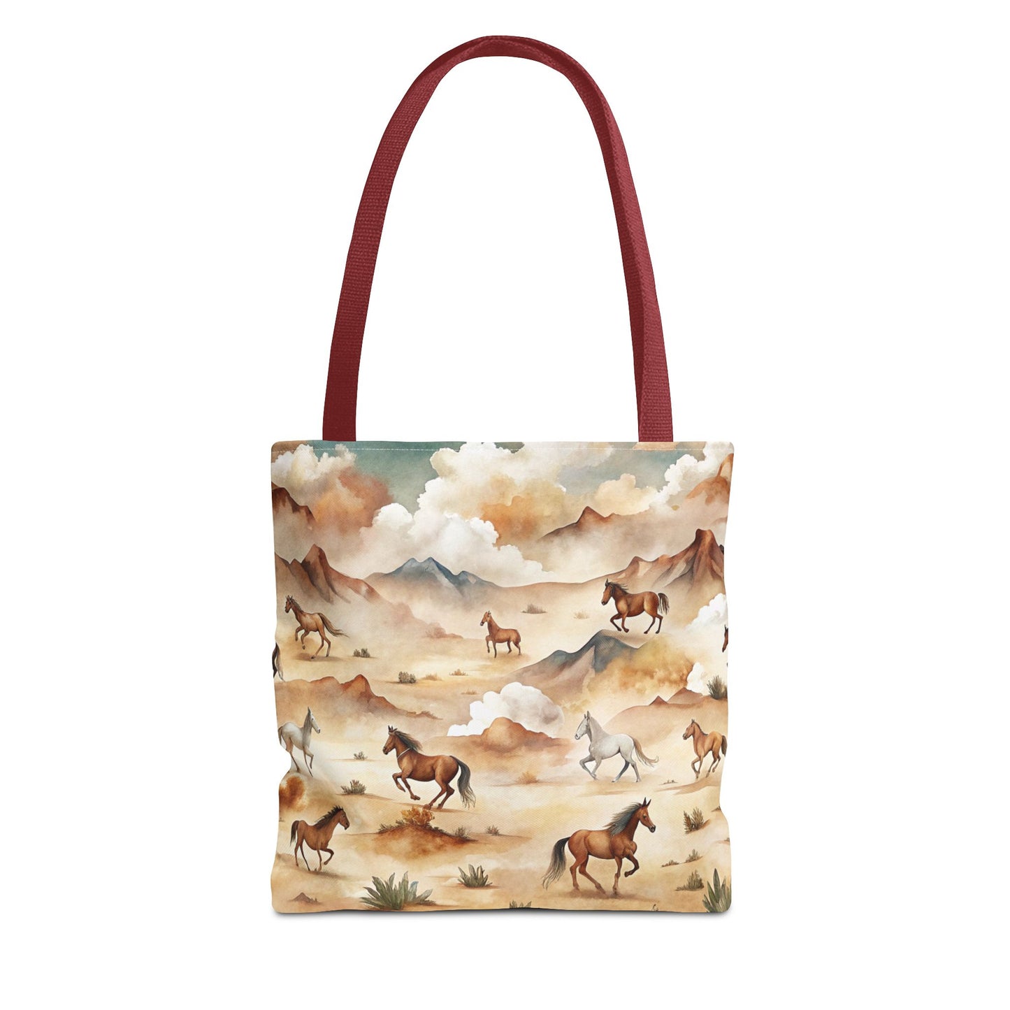 Western Wild Horses Pattern Bag
