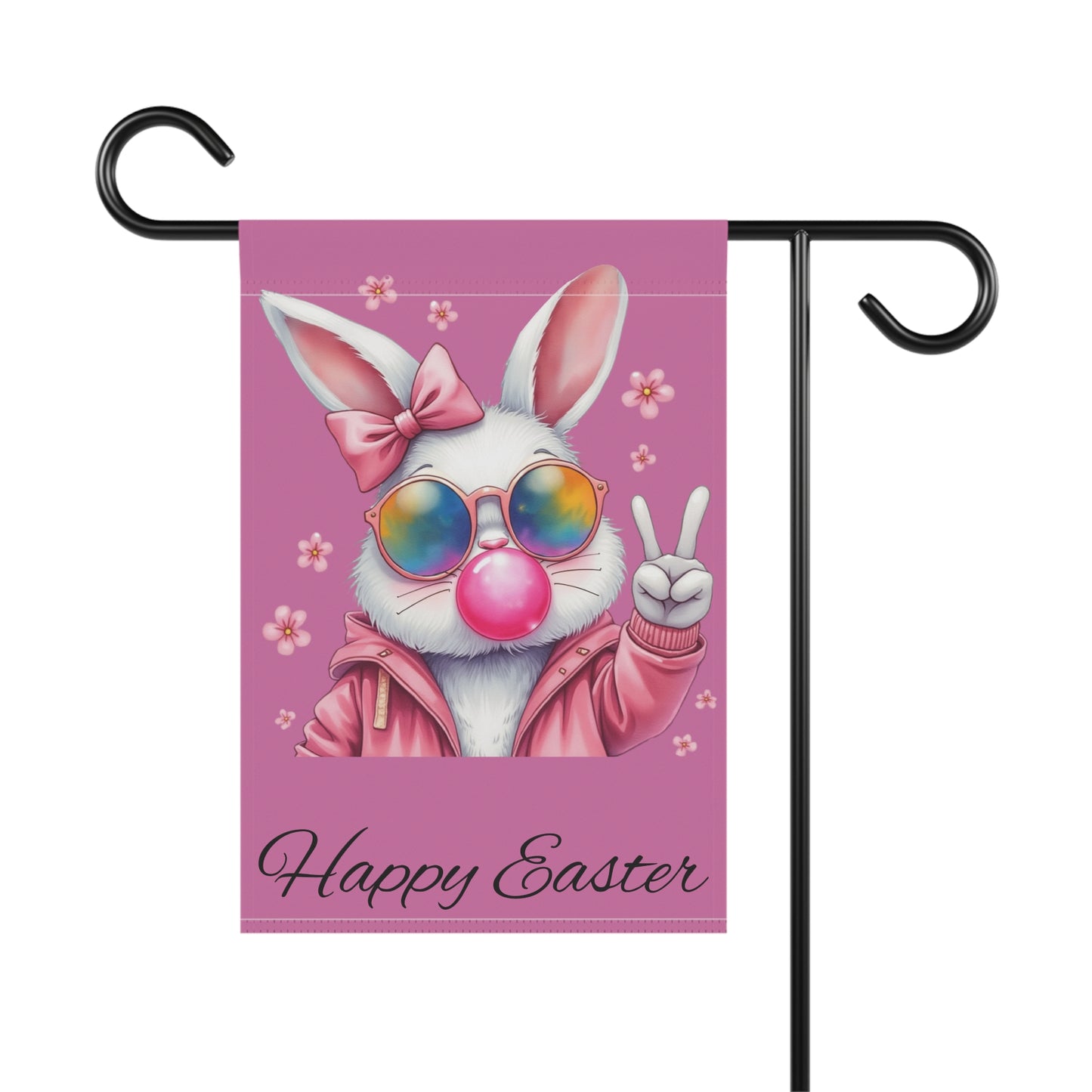 Happy Easter...Whimsical Garden Banner, Playful Outdoor Sign, Dragon Decoration, Unique Yard Art, Sarcastic Home Décor, Garden Humor