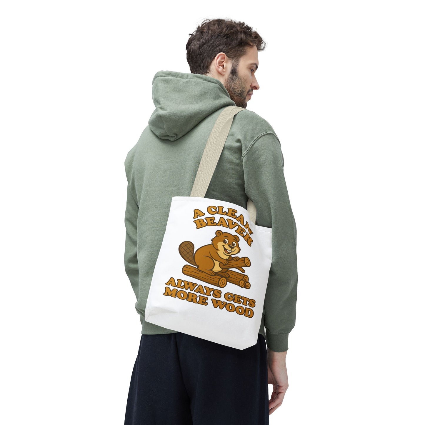 A Clean Beaver Always Gets More Wood Summer Bag