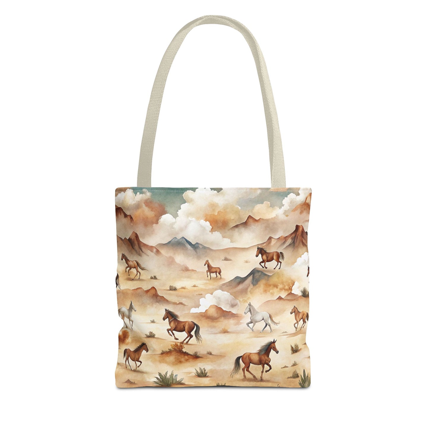 Western Wild Horses Pattern Bag