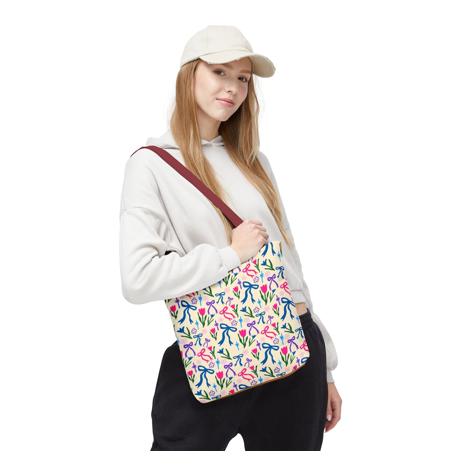 Coquette Bow Pattern Bag