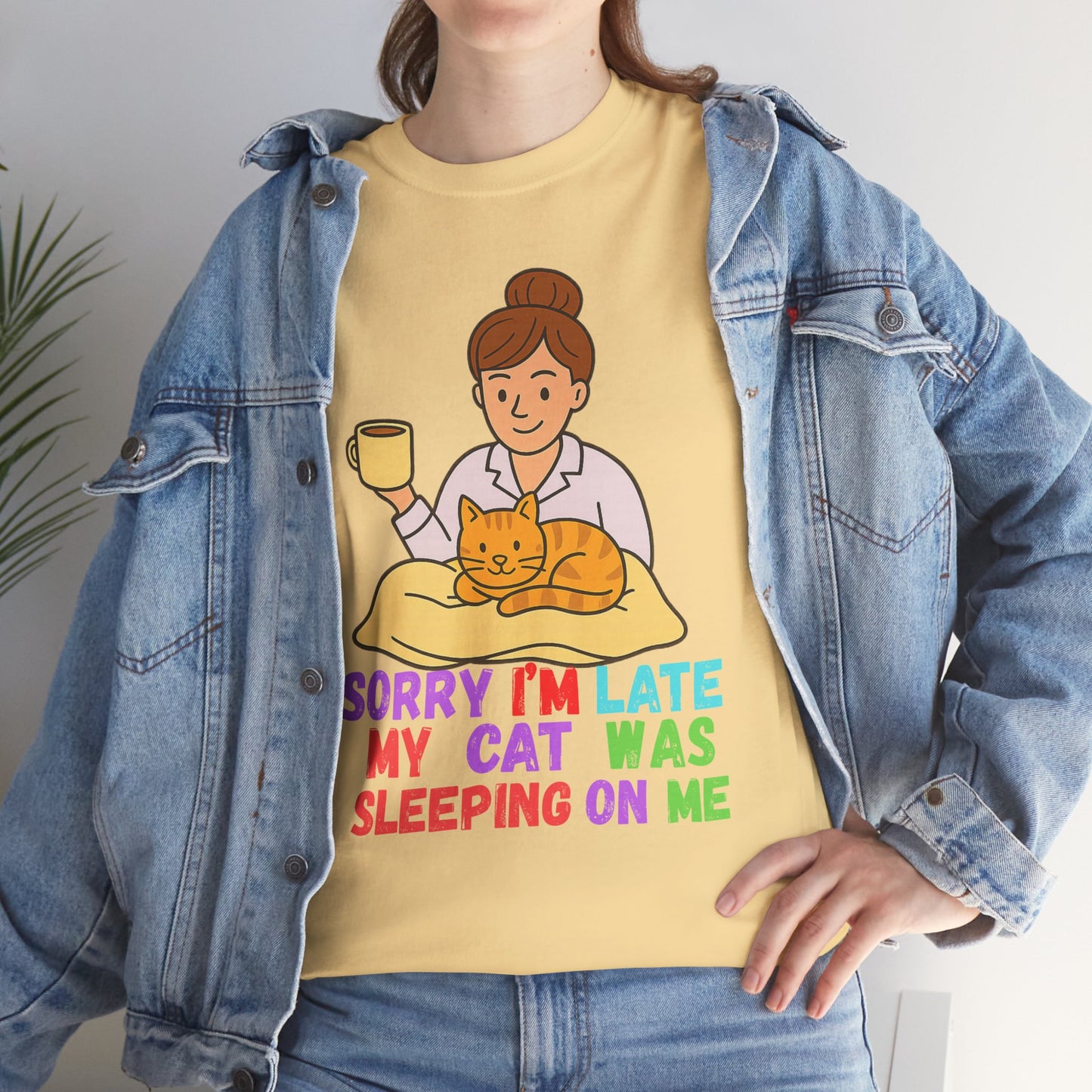 Sorry I'm late my cat was sleeping on me