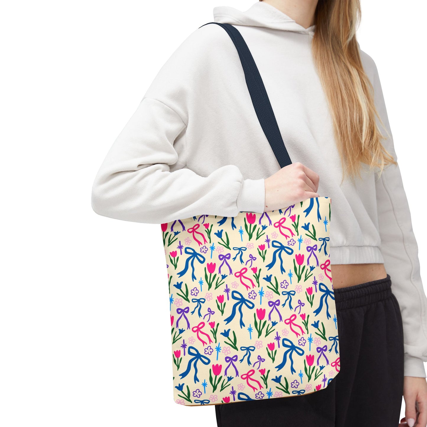 Coquette Bow Pattern Bag