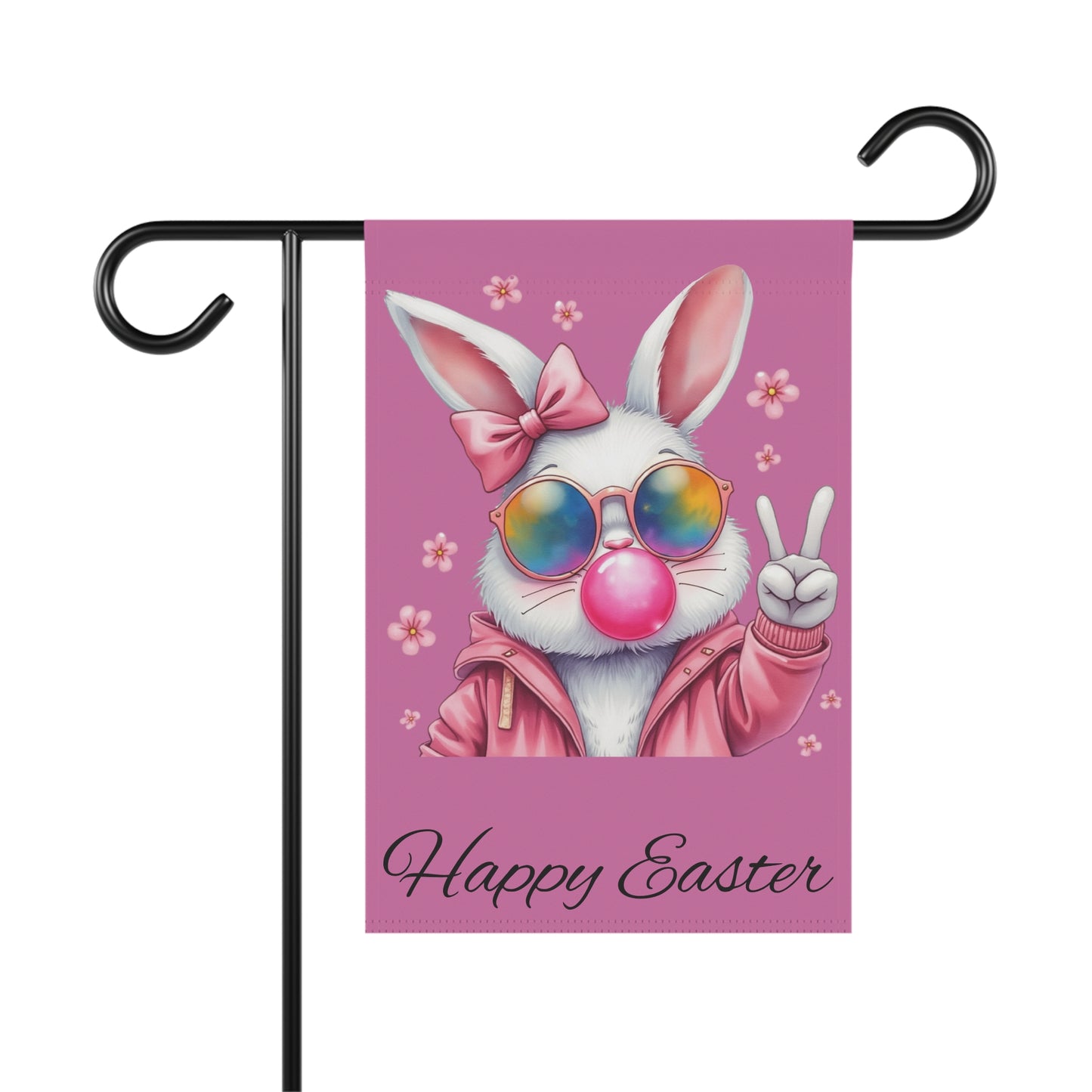Happy Easter...Whimsical Garden Banner, Playful Outdoor Sign, Dragon Decoration, Unique Yard Art, Sarcastic Home Décor, Garden Humor