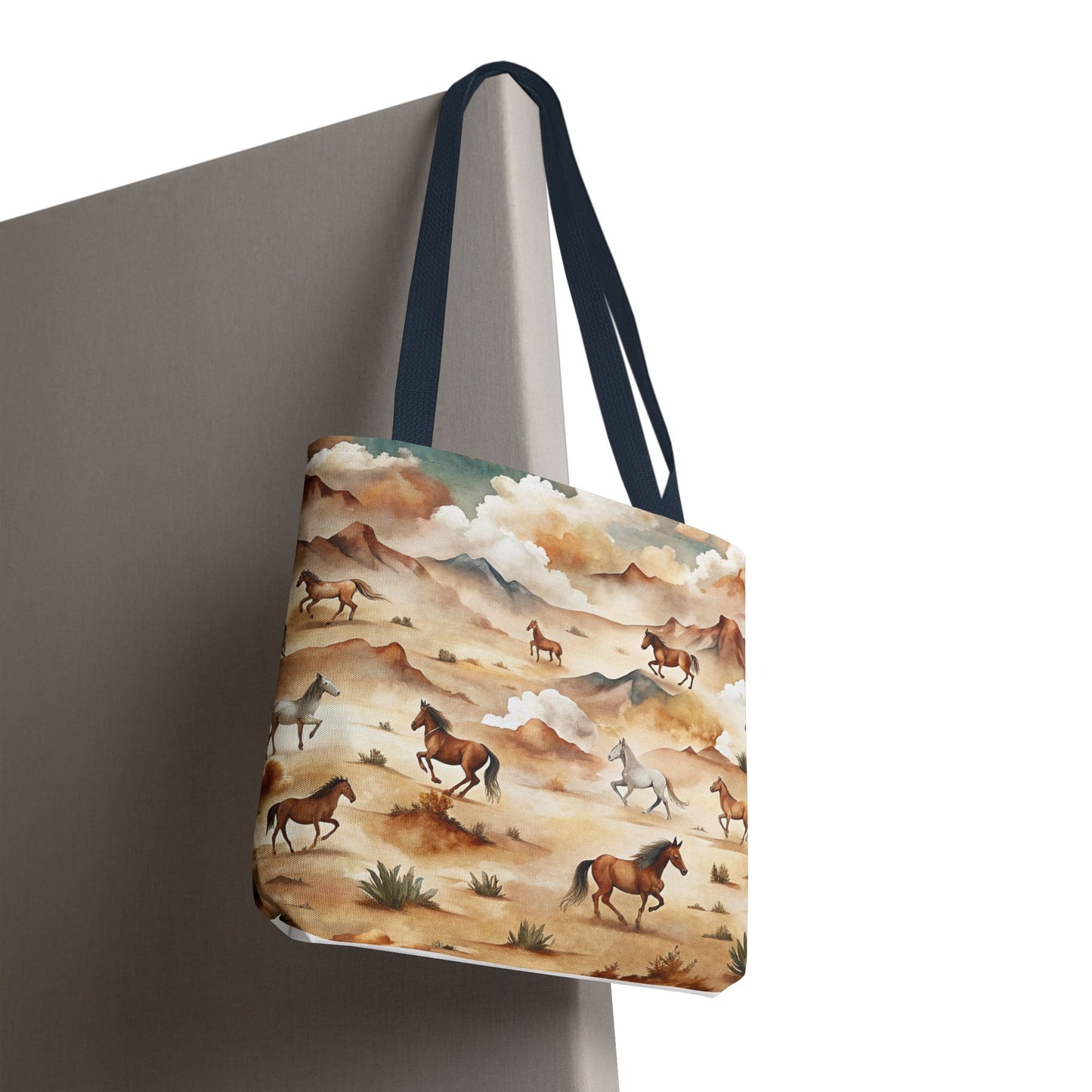 Western Wild Horses Pattern Bag