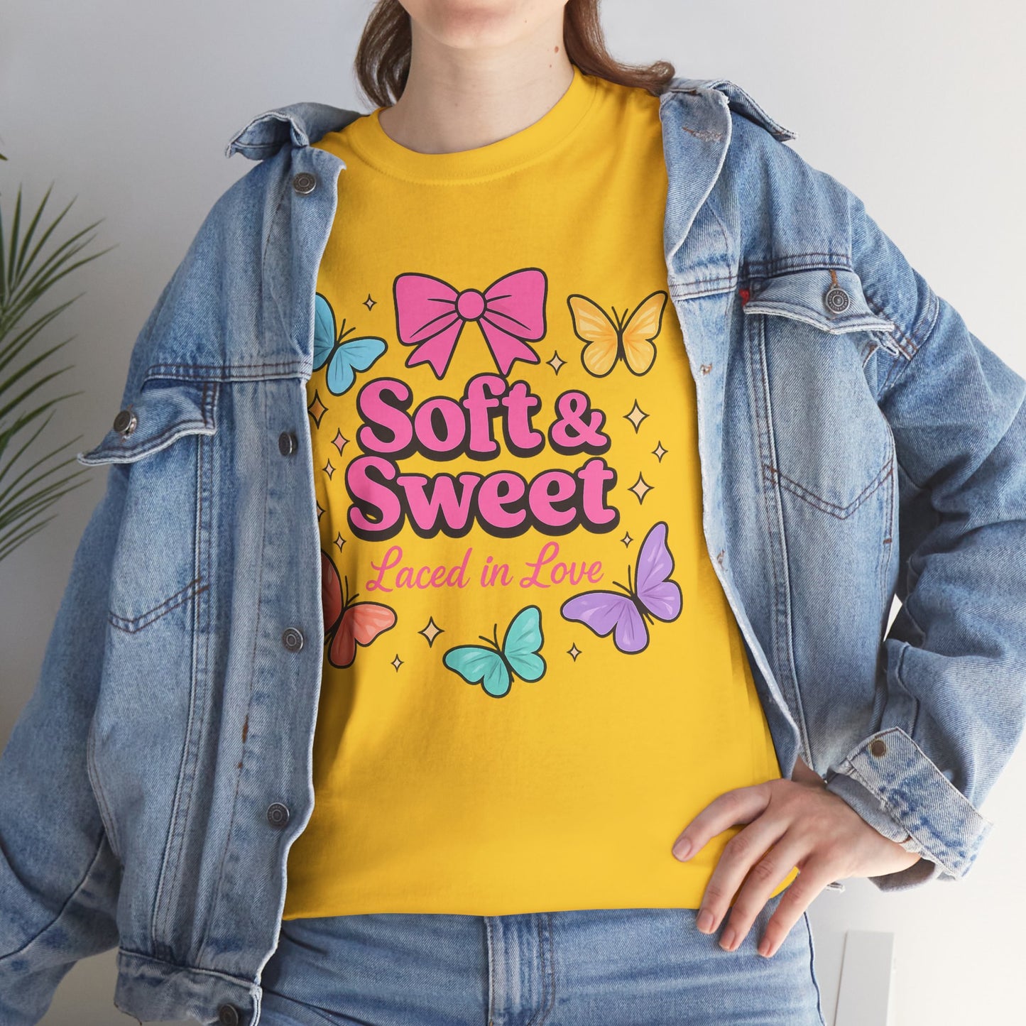 Soft and sweet, laced in love