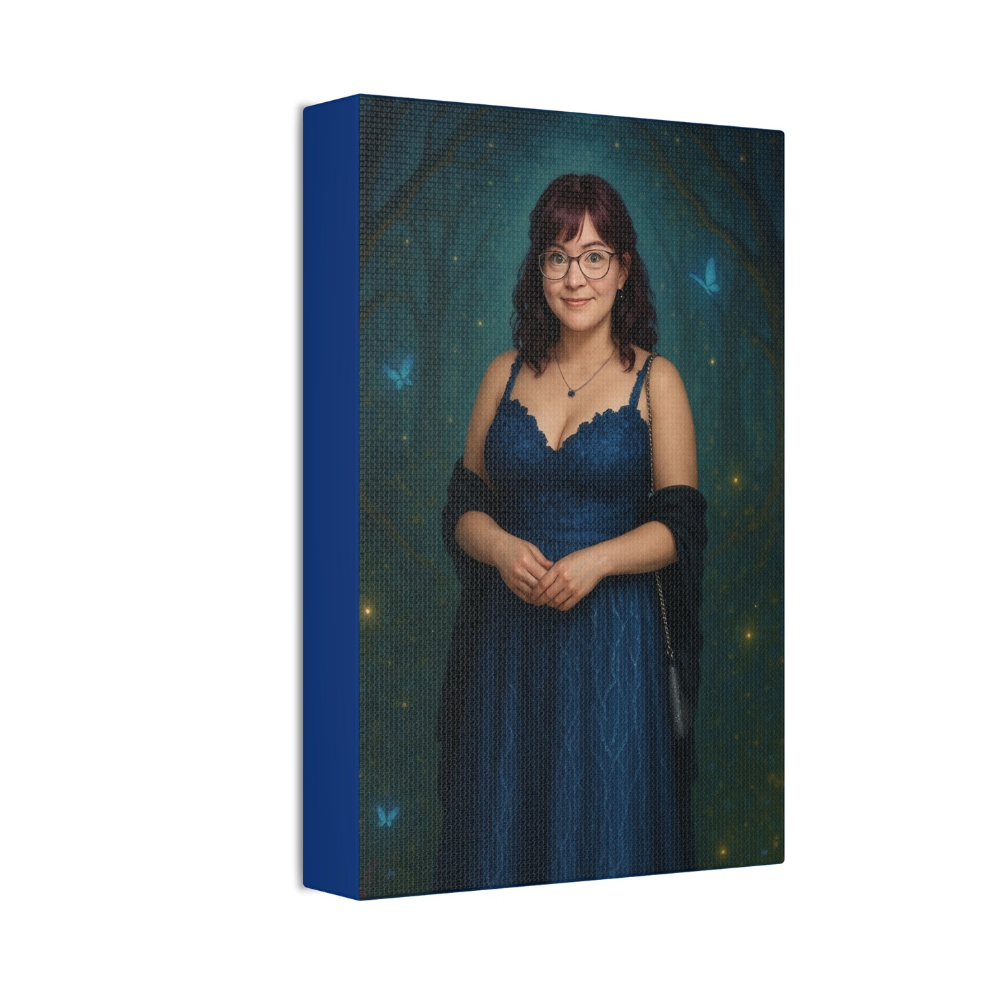12x8 Custom Wall Art Whimsical Butterfly Canvas Art - 1.5' Stretched Wall Décor