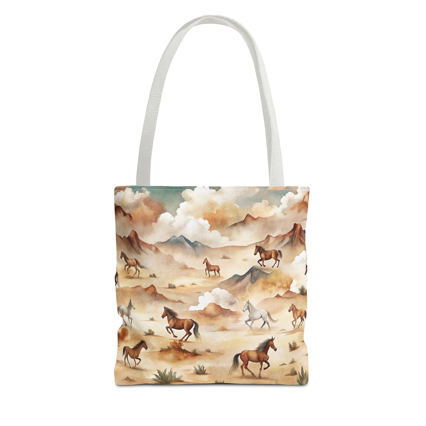 Western Wild Horses Pattern Bag