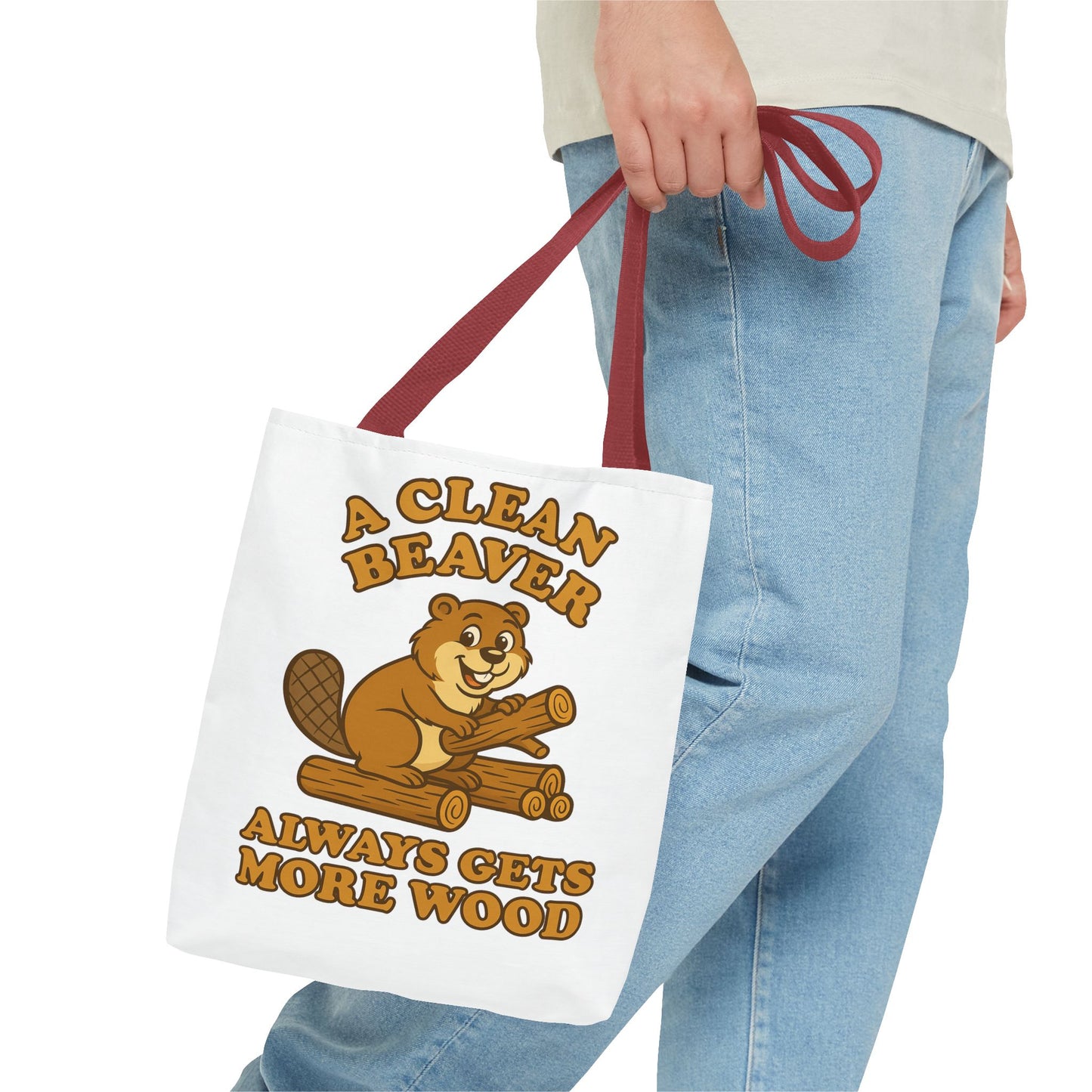 A Clean Beaver Always Gets More Wood Summer Bag
