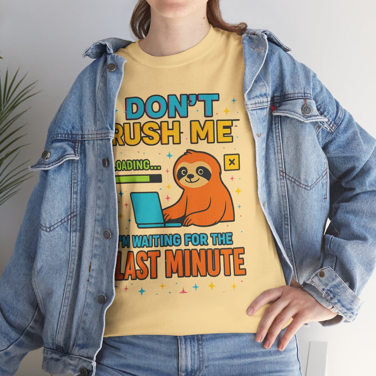 Don't rush me I'm waiting for the last minute sloth
