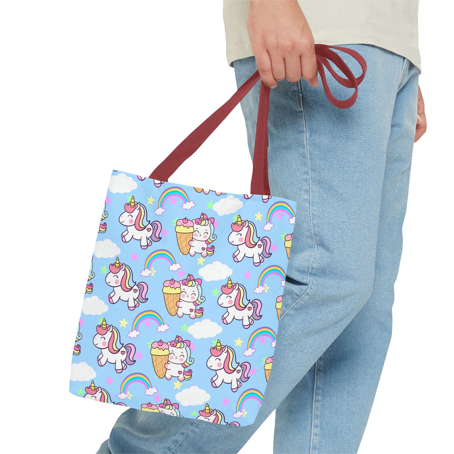 Cute Rainbow Unicorn Pattern Bag