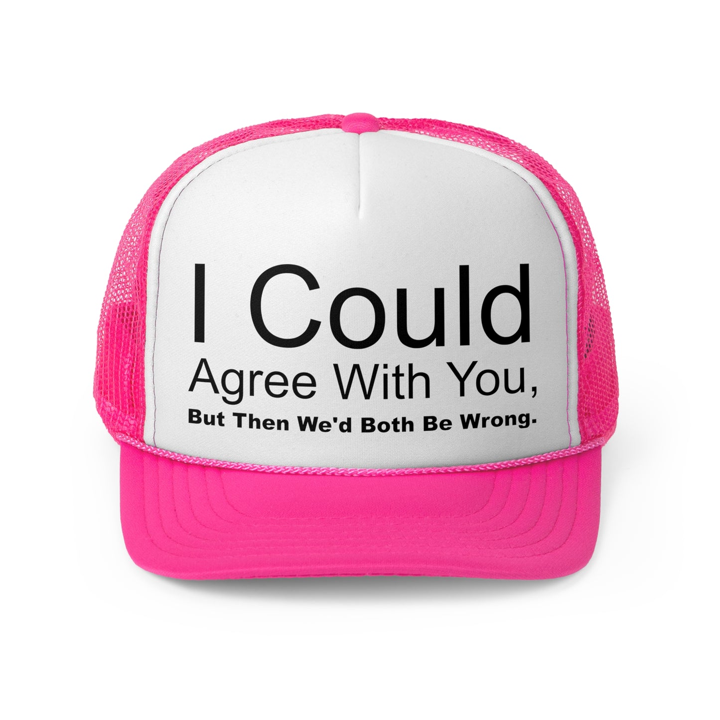 I Could Agree With You But Them We'd Both Be Wrong