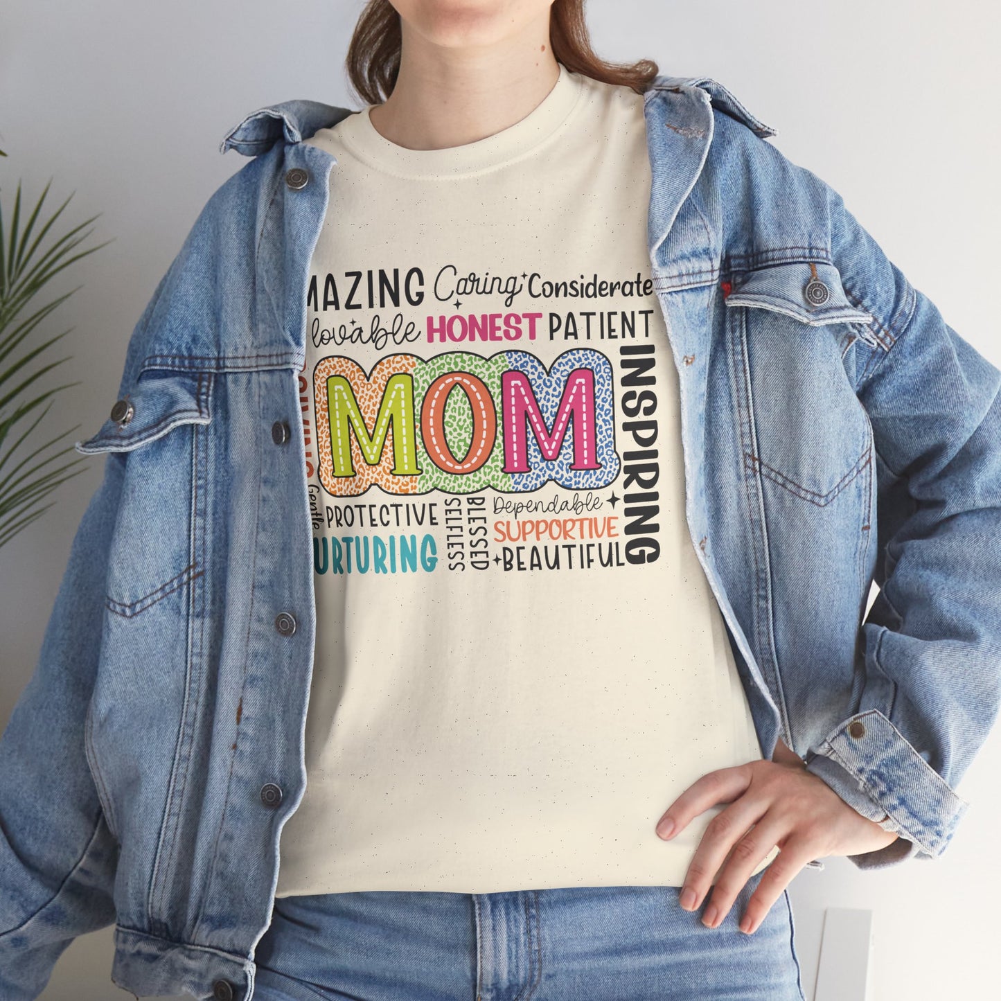 Mom Honest, caring, loving, beautiful, protective, forgiving...