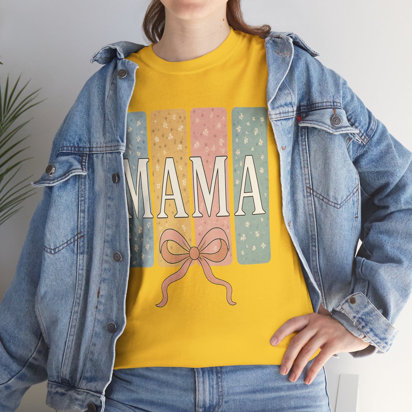 Mama Daisy Stripes Bow Coquette