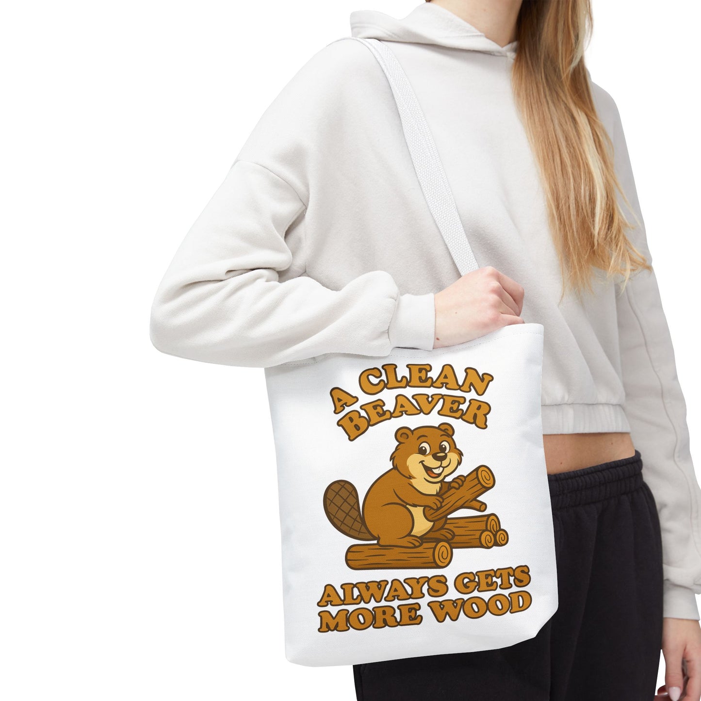 A Clean Beaver Always Gets More Wood Summer Bag