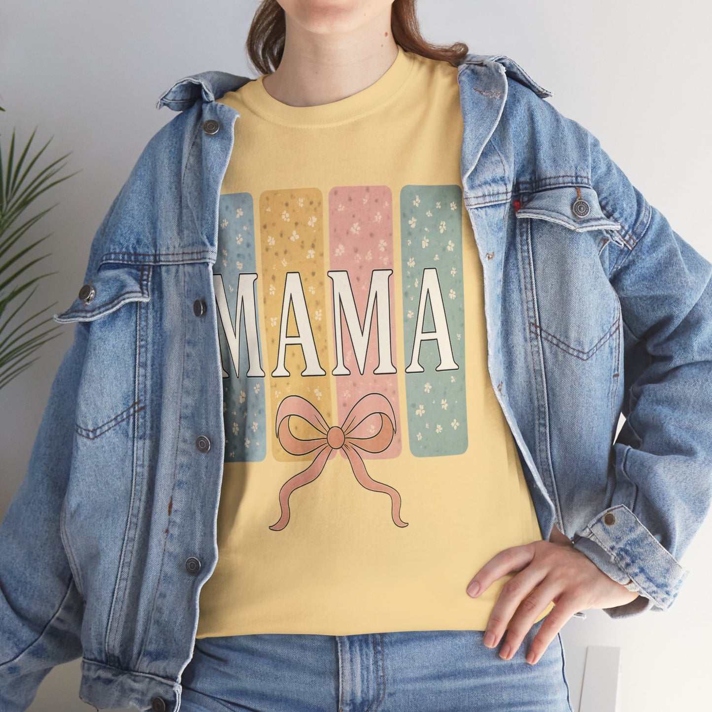 Mama Daisy Stripes Bow Coquette