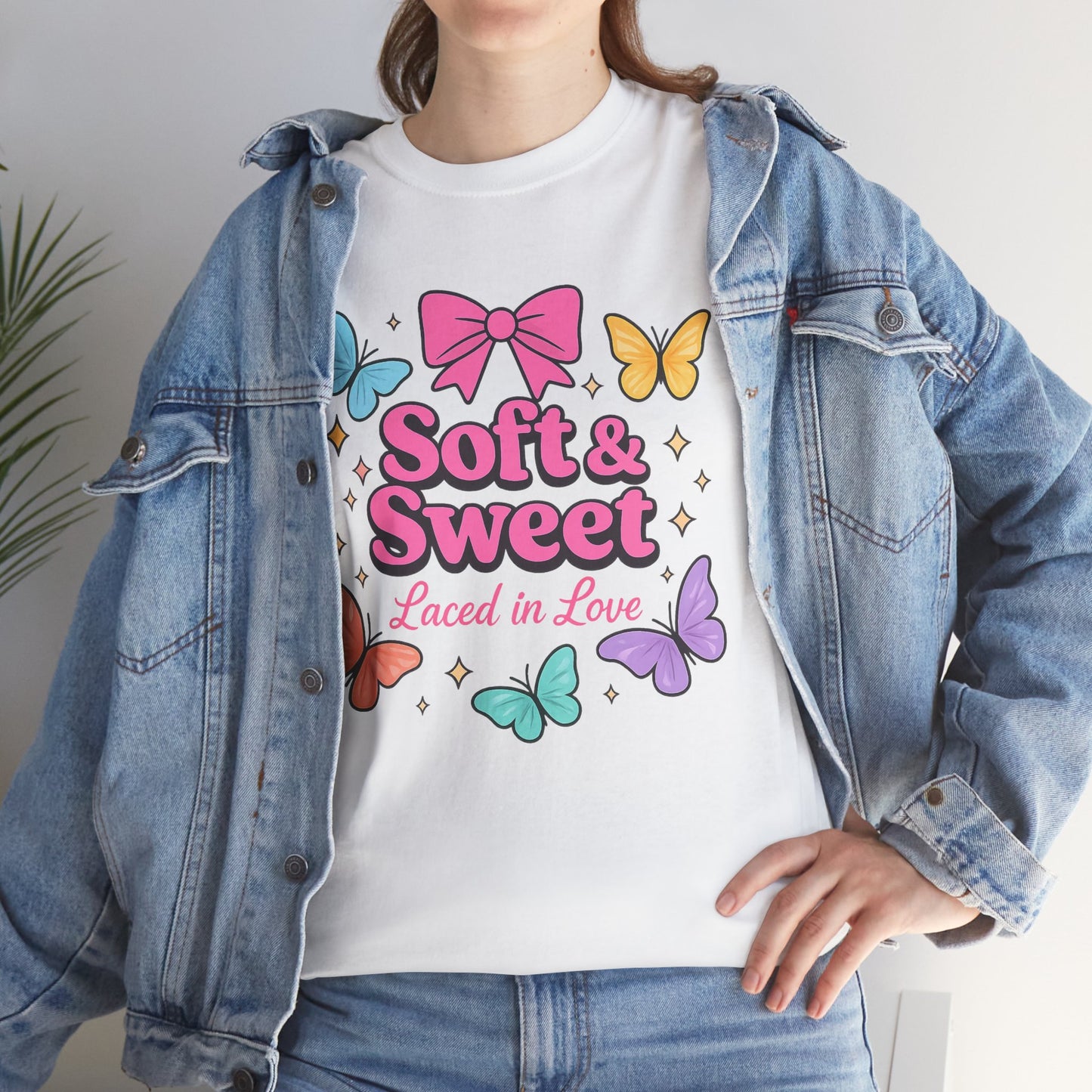 Soft and sweet, laced in love