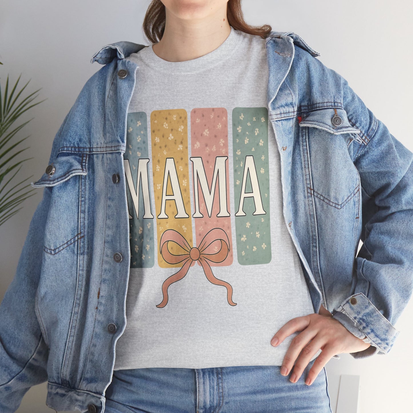 Mama Daisy Stripes Bow Coquette