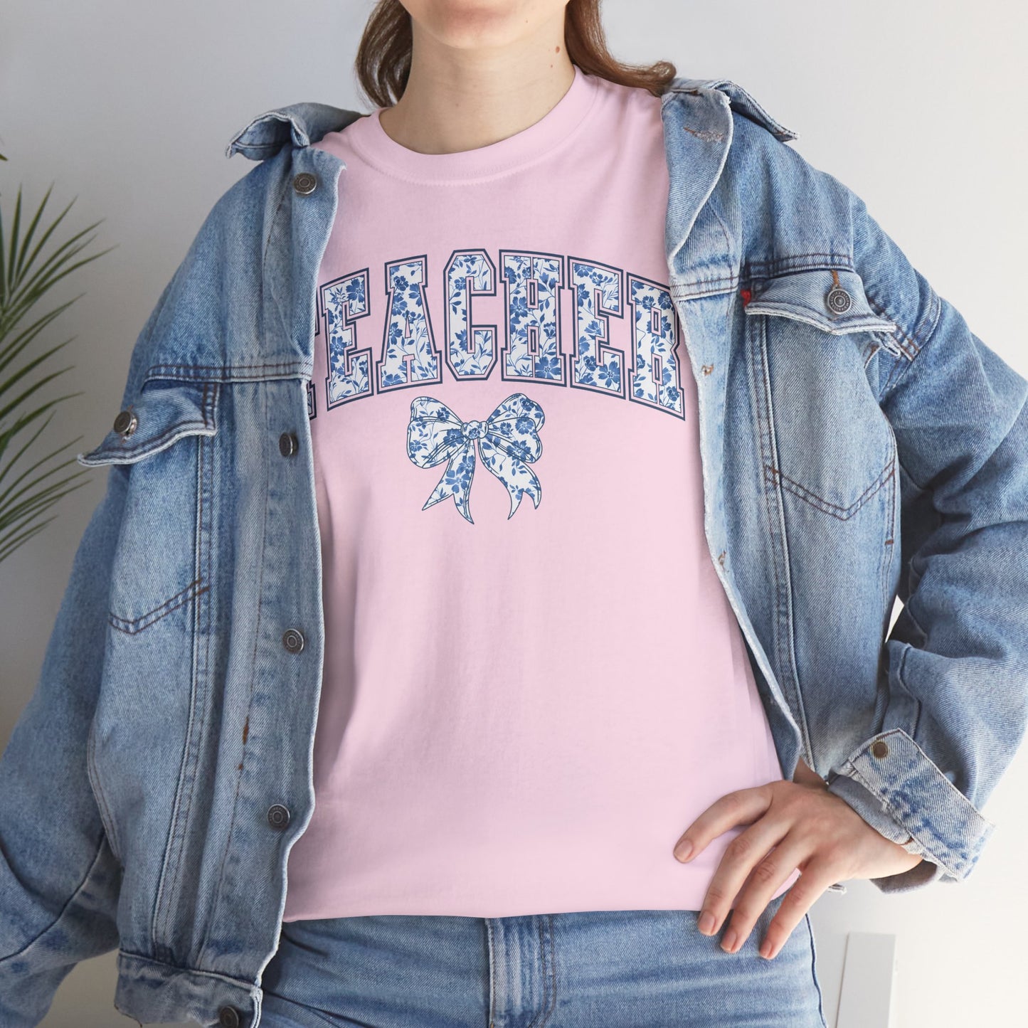 Teacher Chinoiseries Blue Coquette Bow