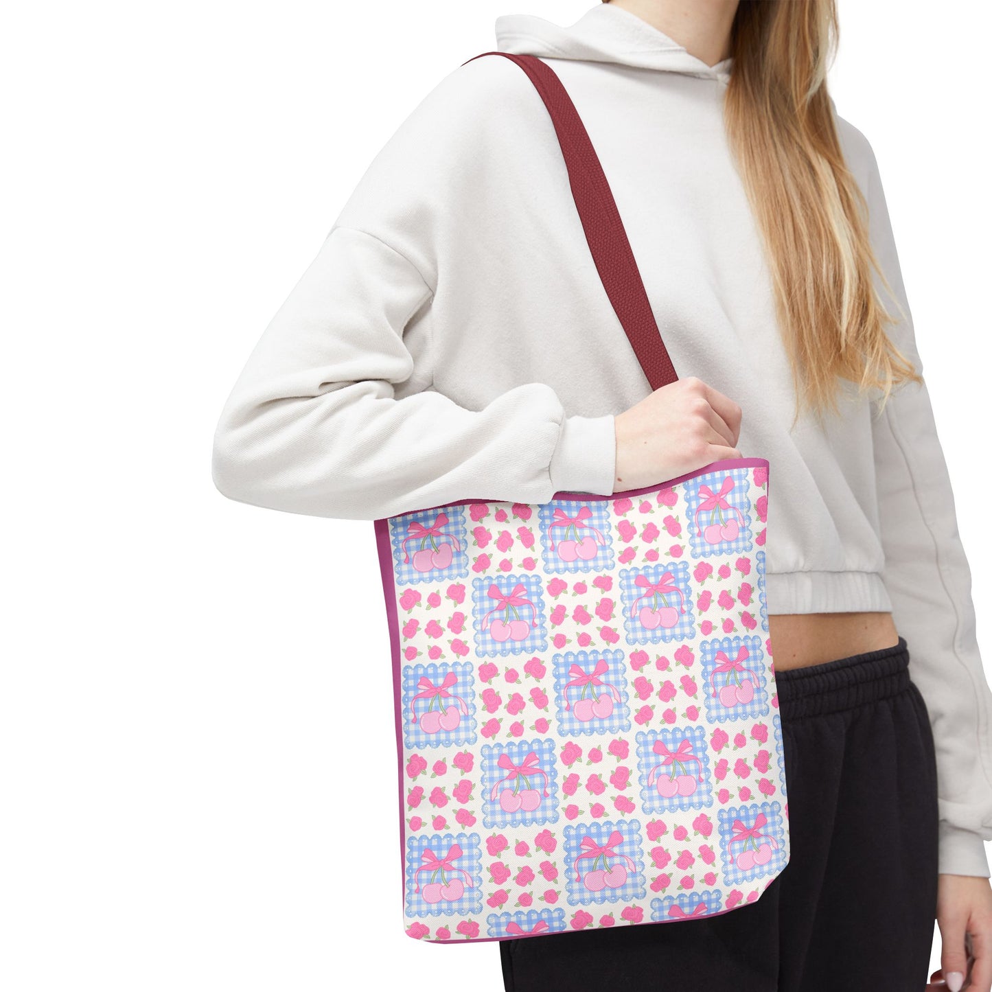 Coquette Bow Pattern Bag