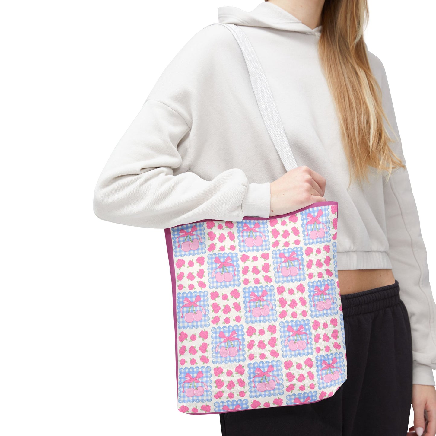 Coquette Bow Pattern Bag