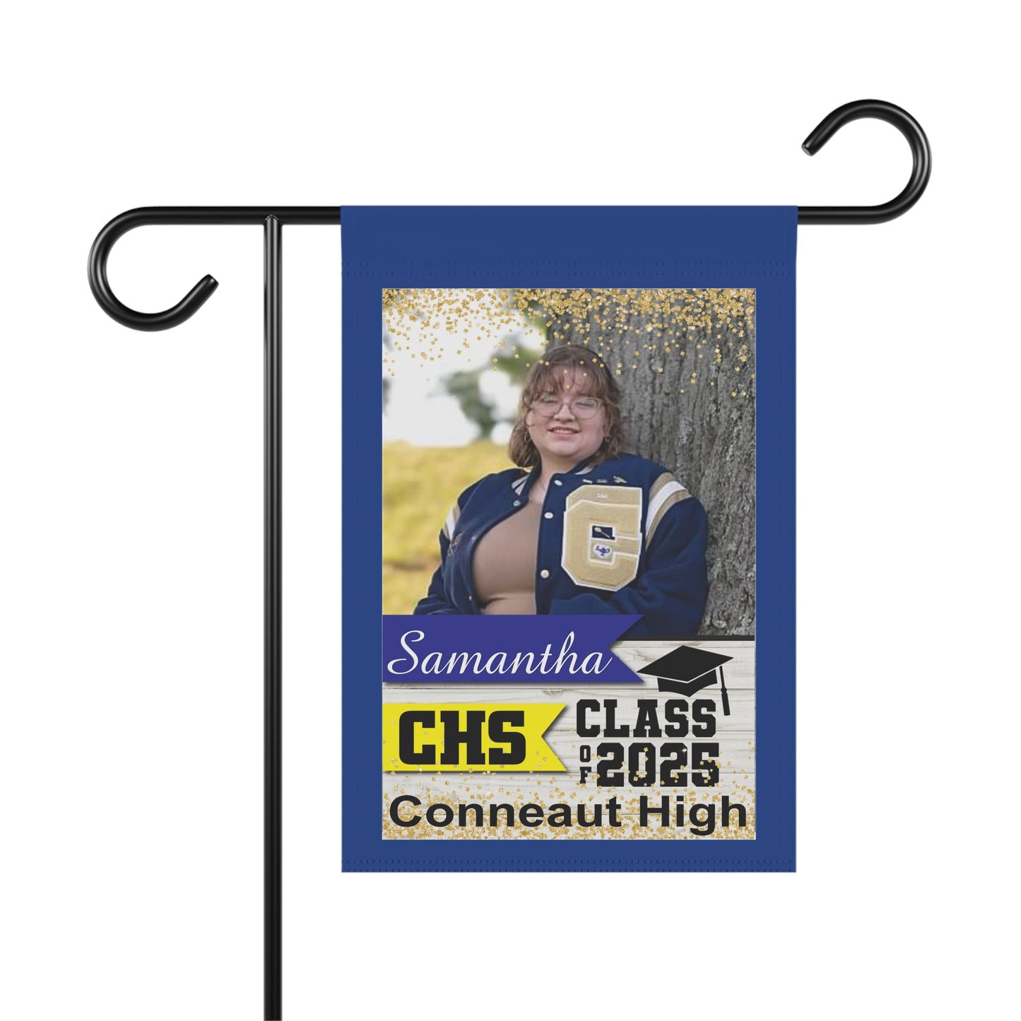 Samantha Jones Class Of 2025 Congratulations!!!! Order your custom flag 24.5x32