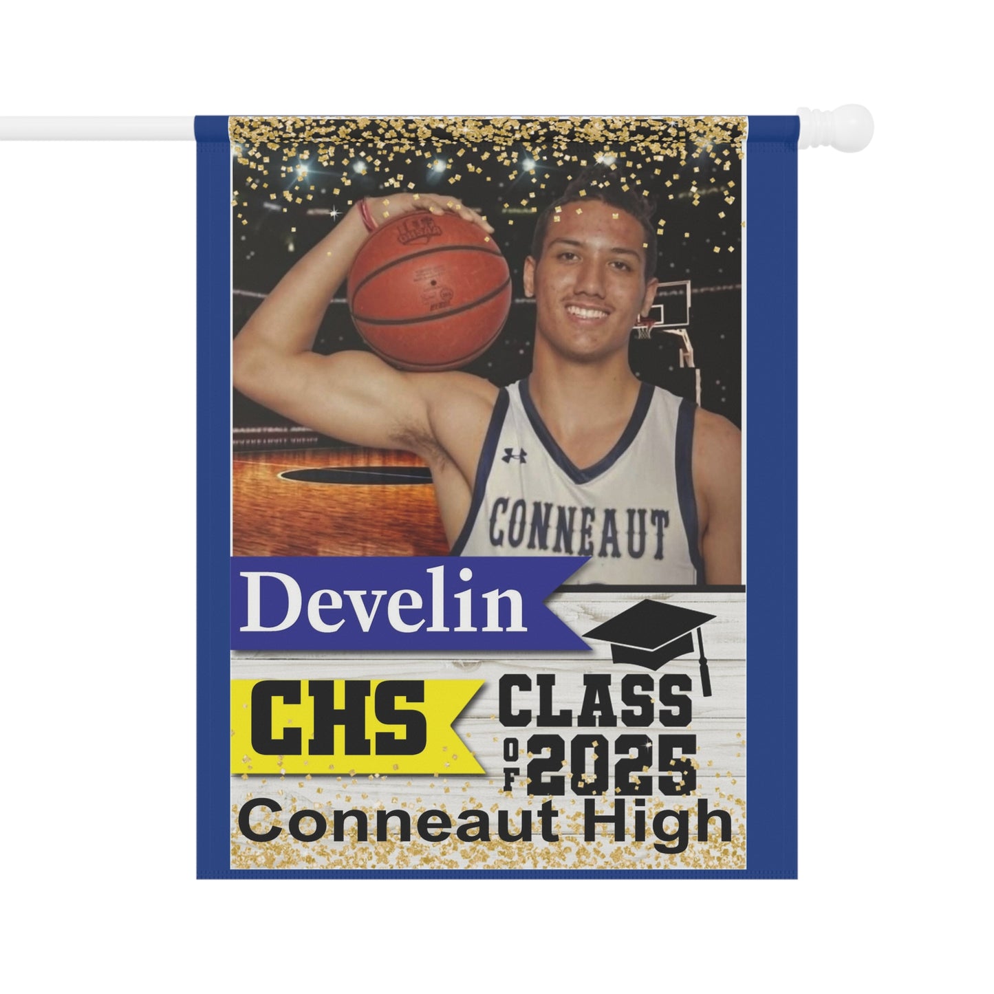 Develin Class Of 2025 Congratulations!!!! Order your custom flag 24.5x32