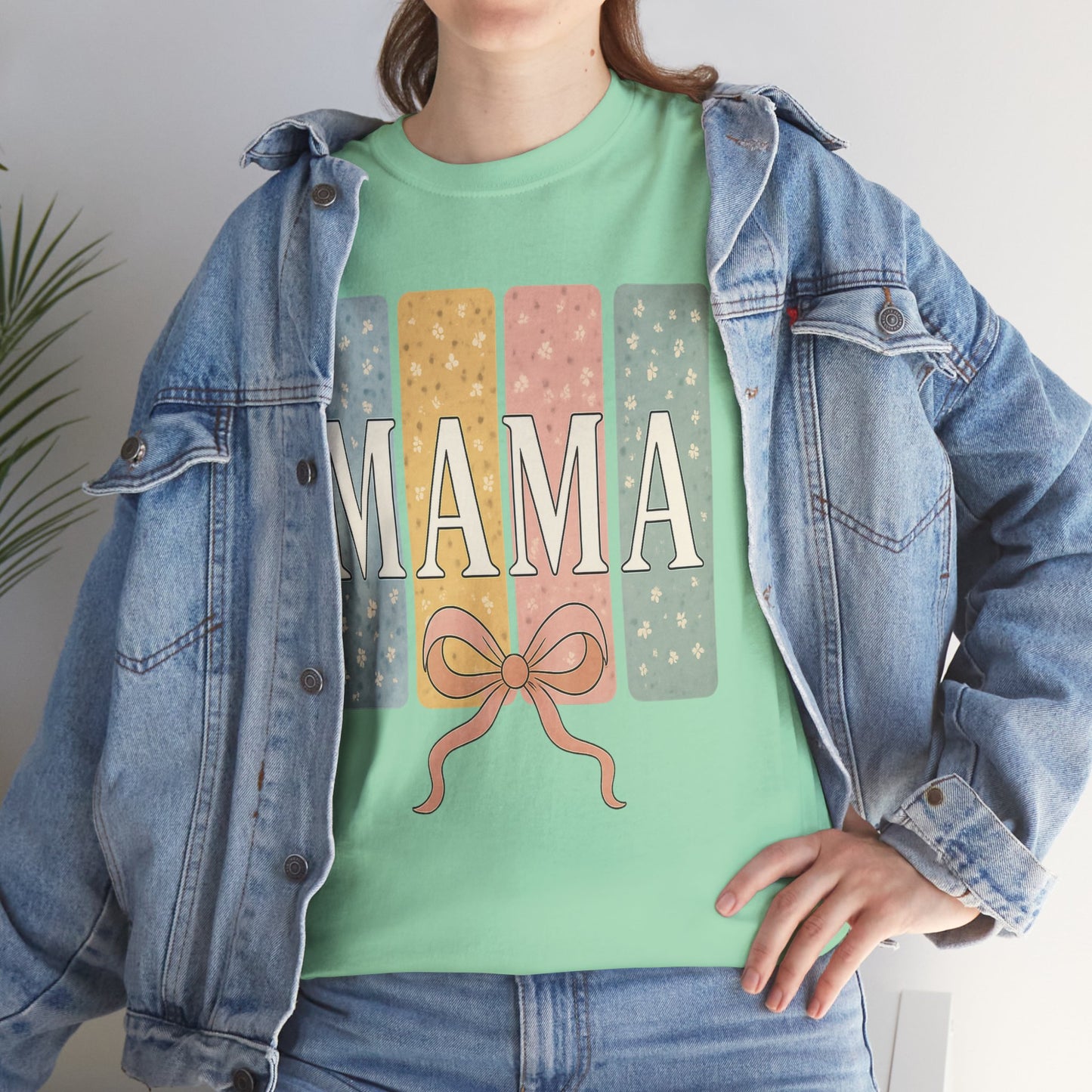 Mama Daisy Stripes Bow Coquette