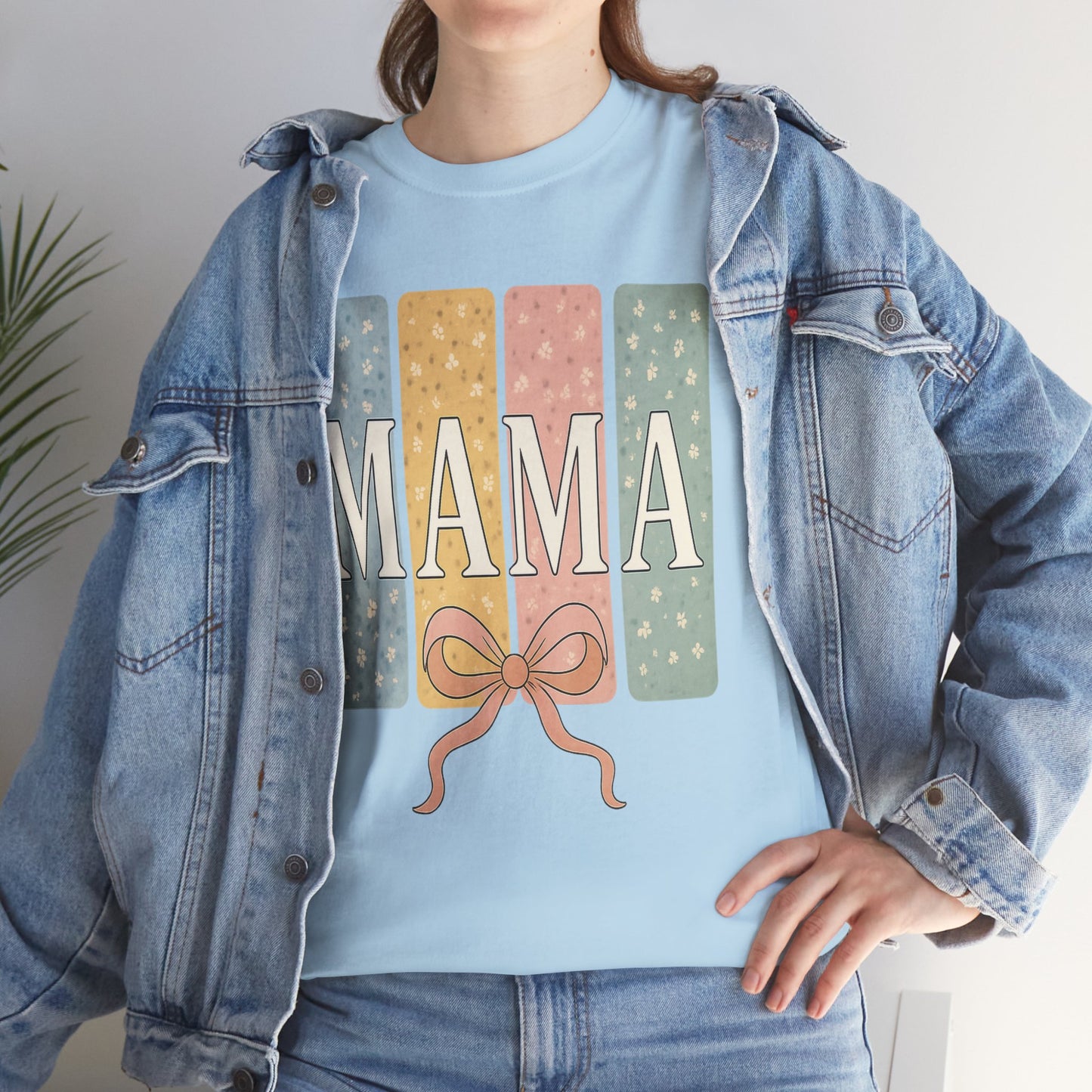 Mama Daisy Stripes Bow Coquette