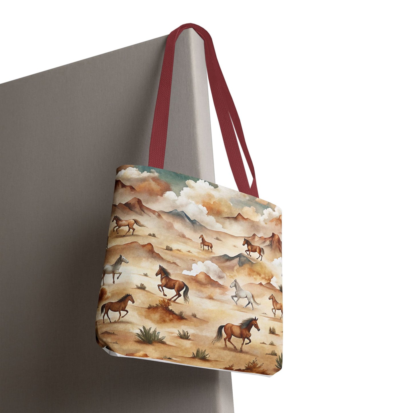 Western Wild Horses Pattern Bag