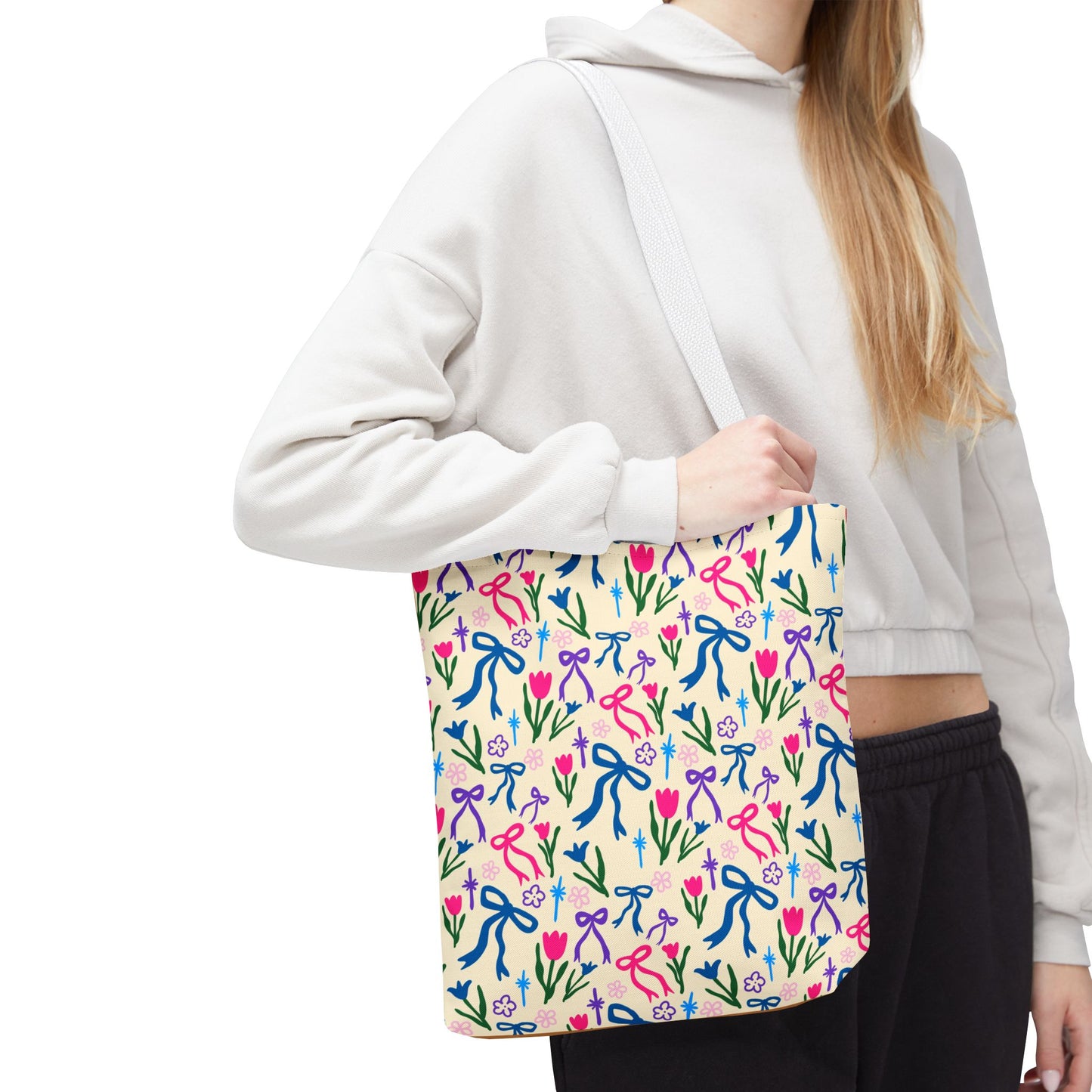 Coquette Bow Pattern Bag