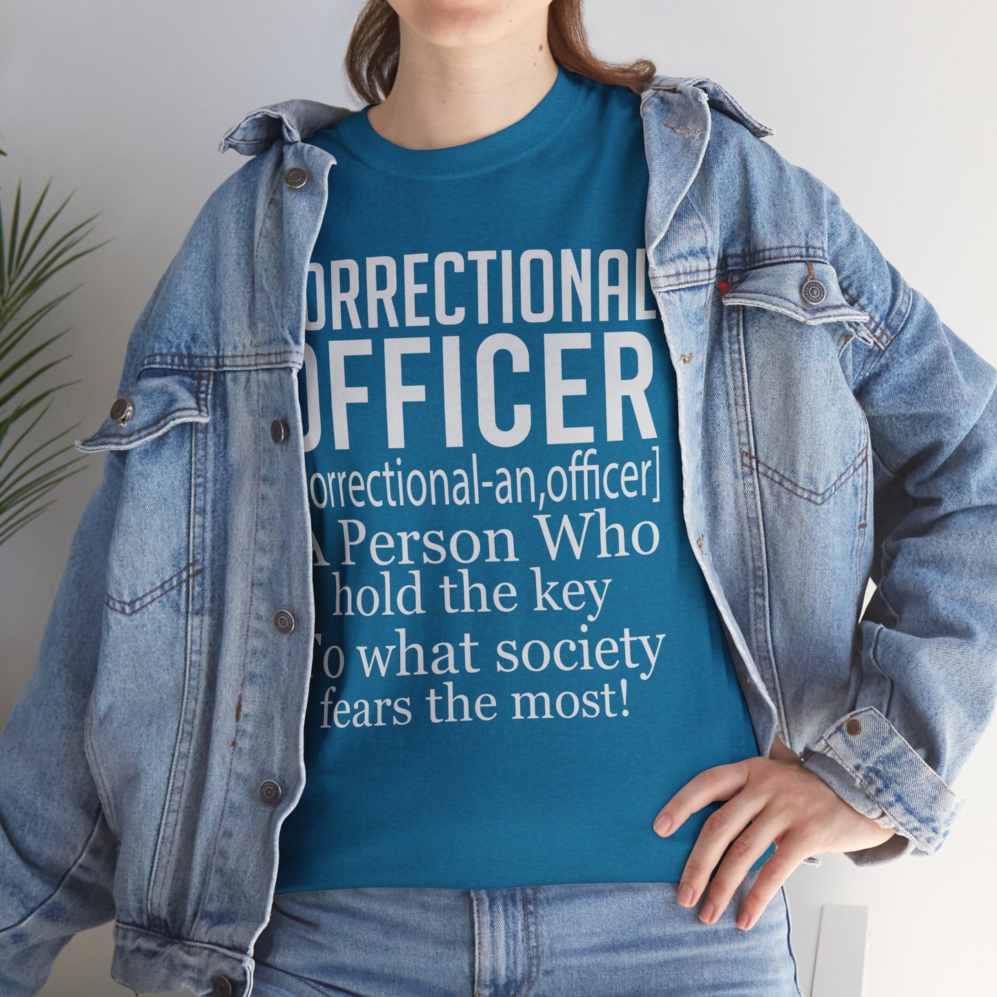 Correctional Officer A Person That Holds The Key To What Society Fears The Most