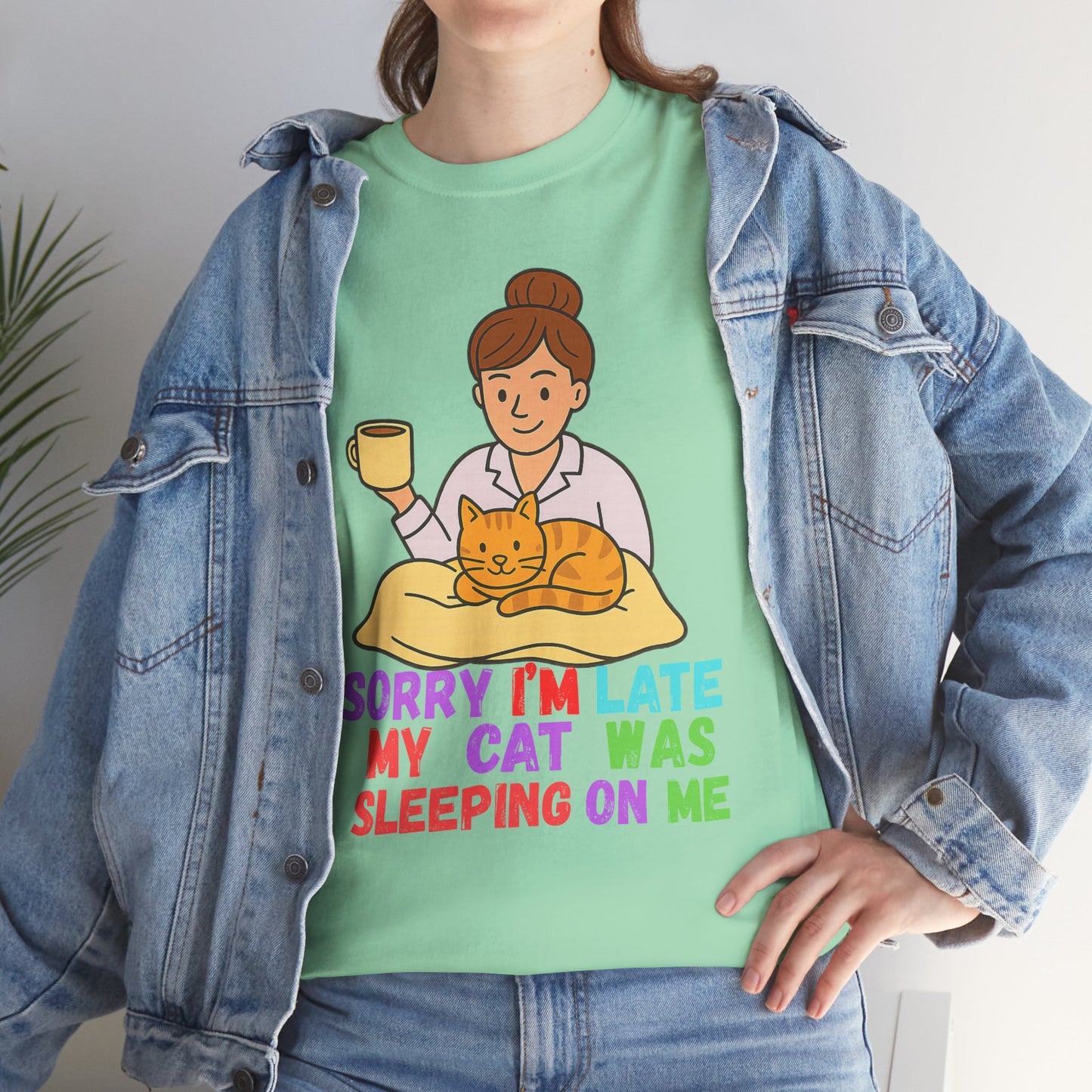 Sorry I'm late my cat was sleeping on me