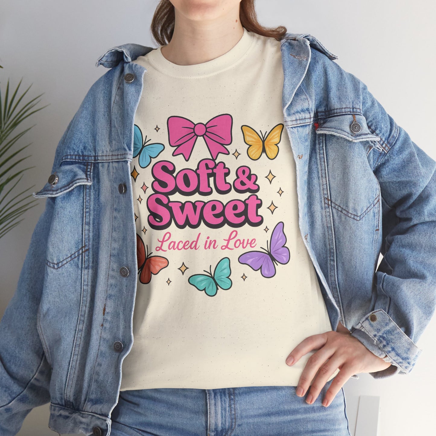 Soft and sweet, laced in love