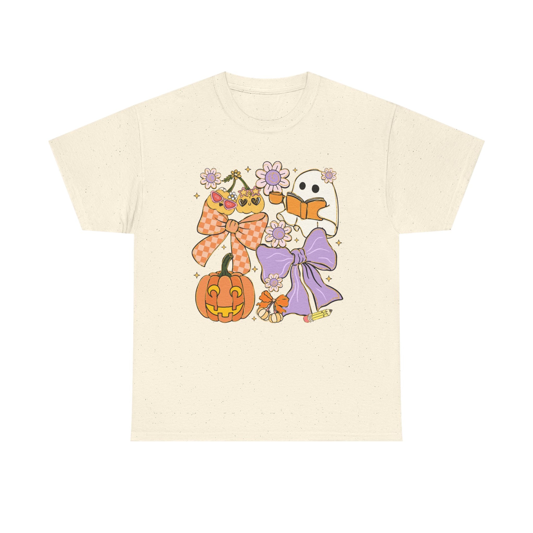 Spooky Teacher Halloween Coquette T-Shirt