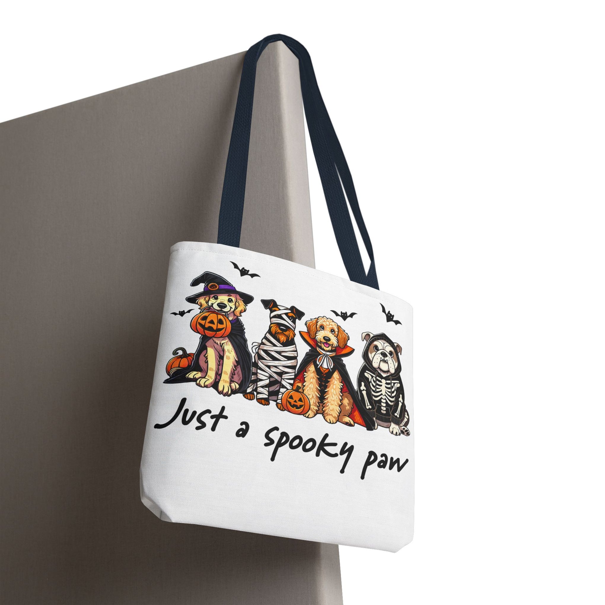 Halloween Dog Just a Spooky Paw Bag