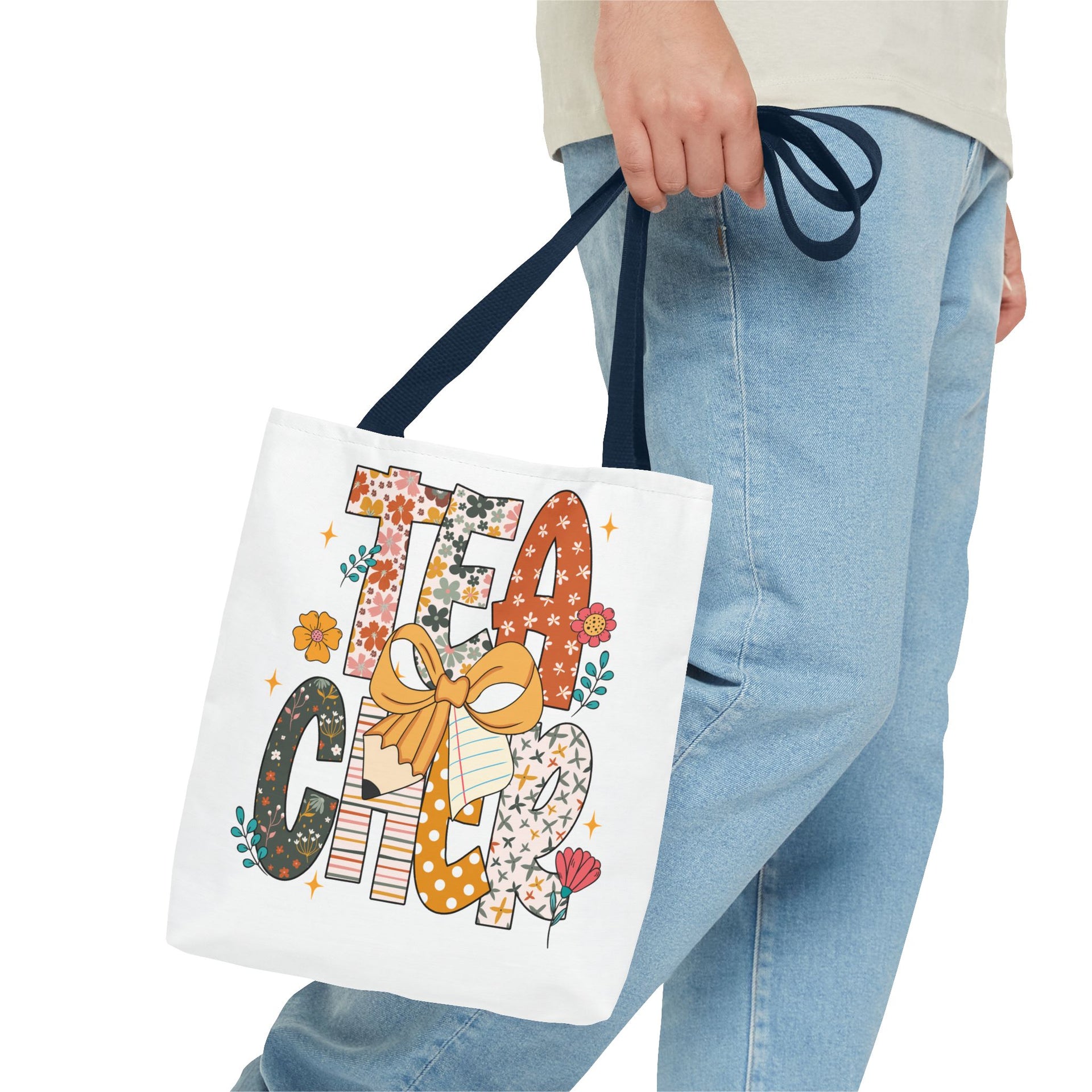 Floral Teacher, Teacher Wildflower Bag
