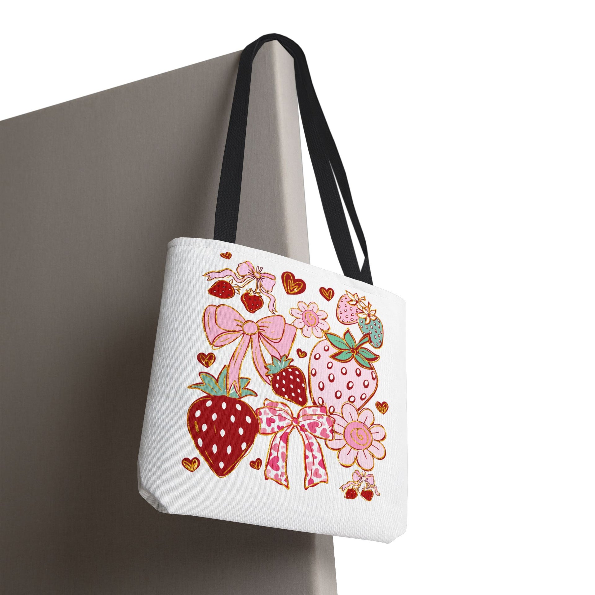 Boho Strawberry Coquette Bag